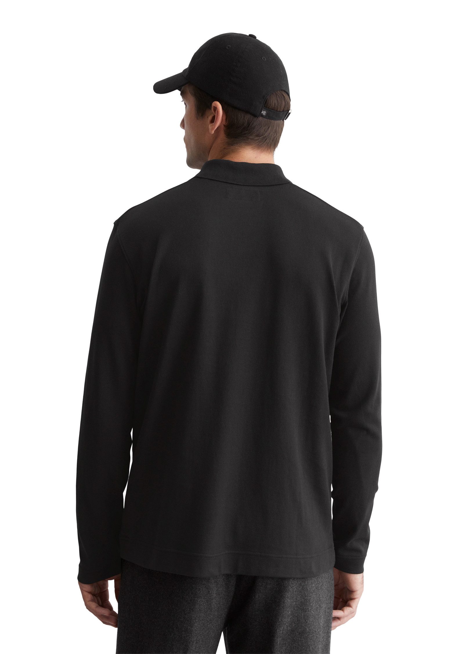 Marc O'Polo Poloshirt met lange mouwen