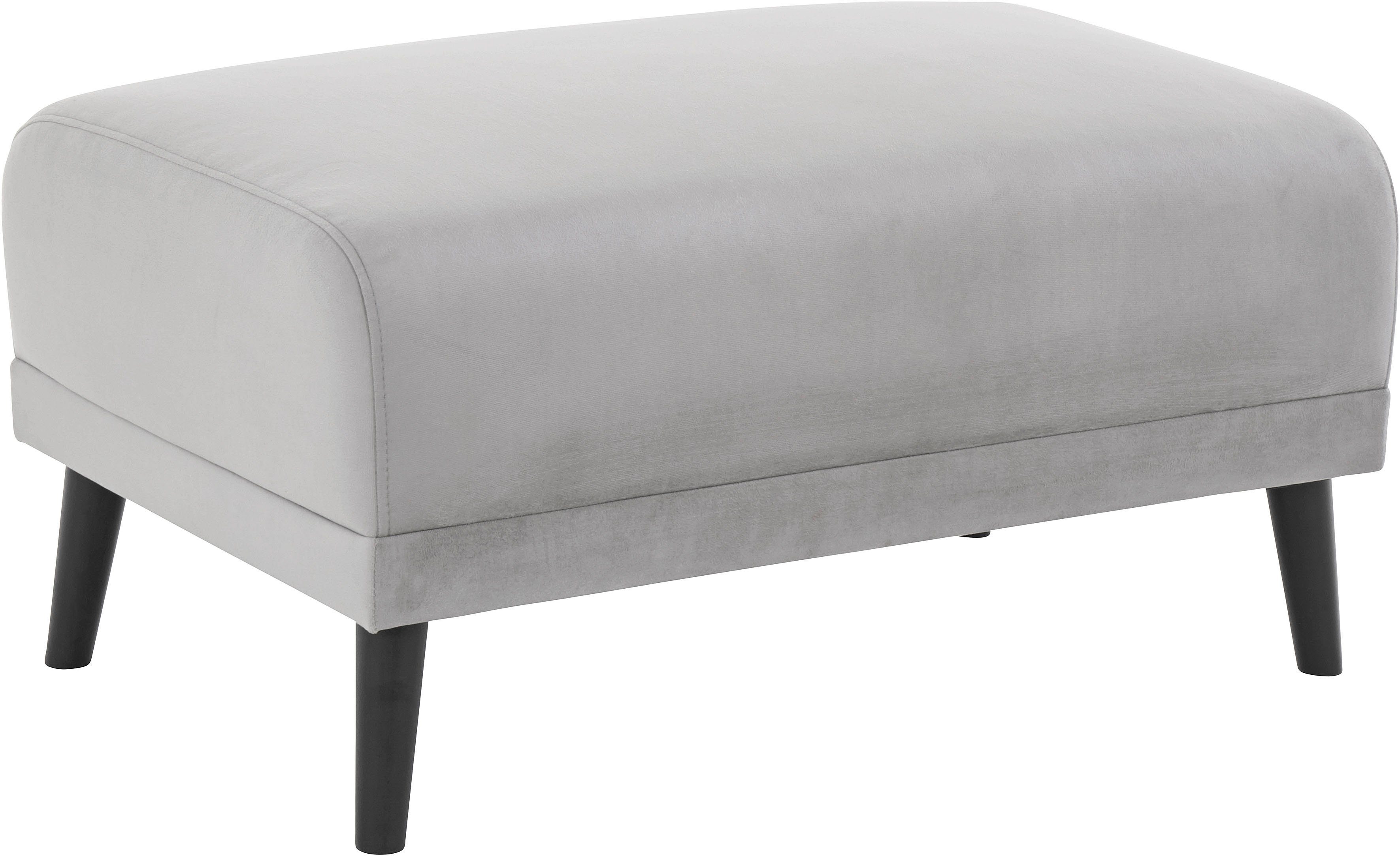 INOSIGN Hocker Asra passend bij de bekledings van de asra-serie, binnenvering hockers grijs