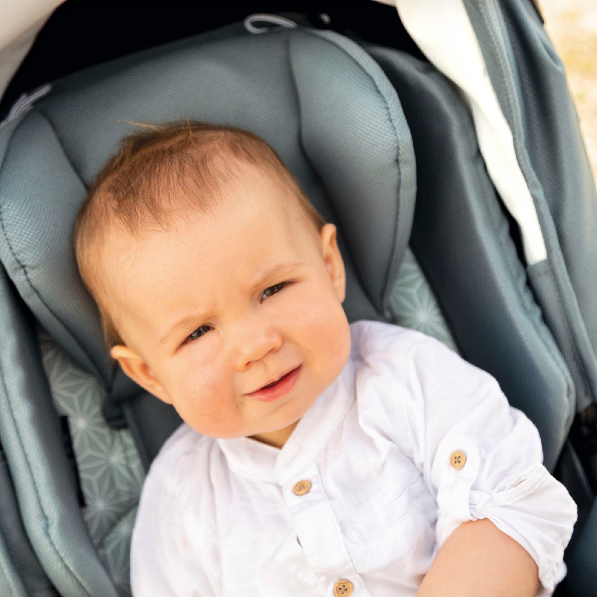 Gesslein Combi-kinderwagen FX4 Soft+ met opzetstuk Classic zwart/tabak, benzine