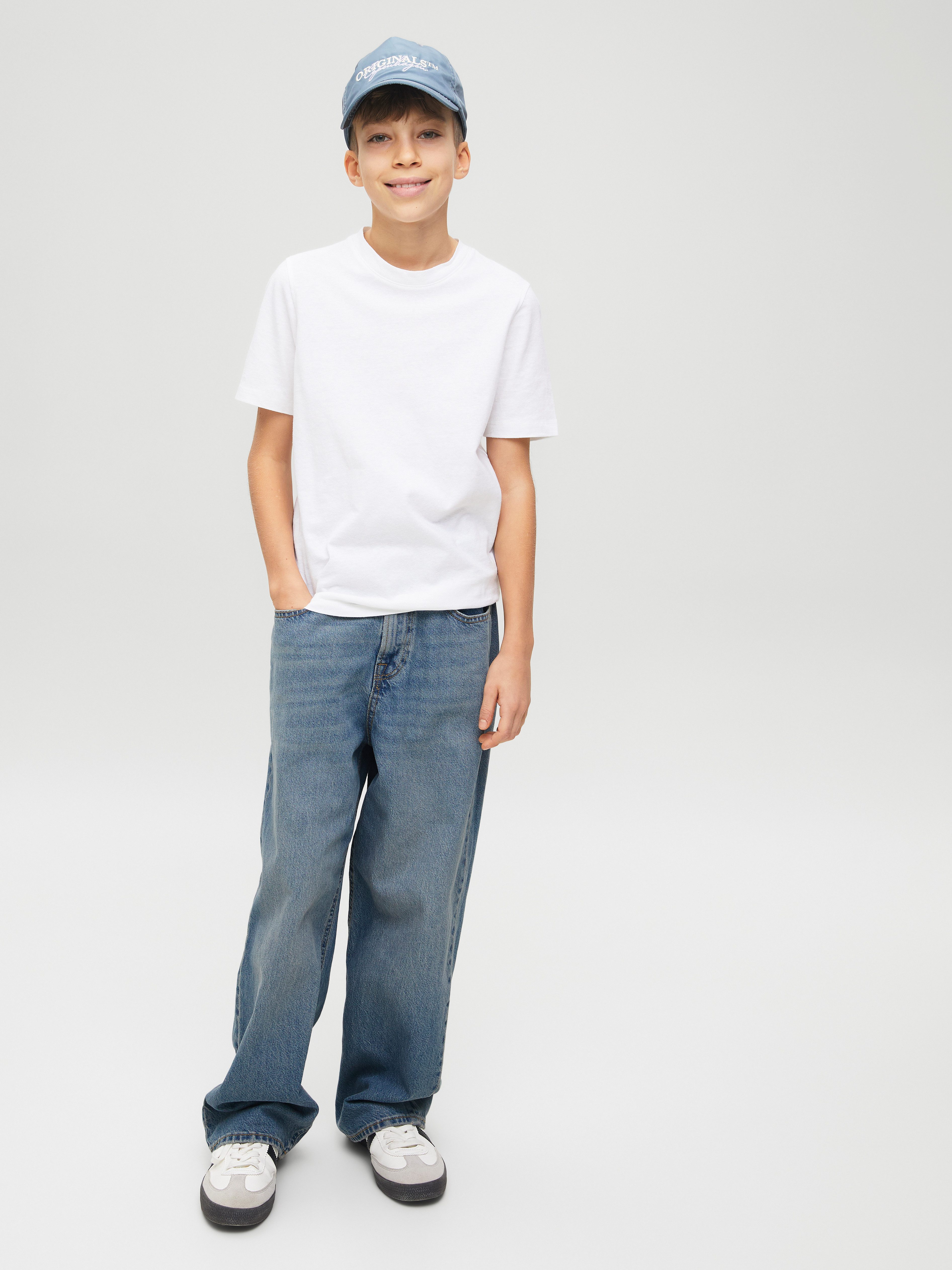 Jack & Jones Junior Relax fit jeans JJIRON JJORIGINAL SQ 203 NOOS JNR