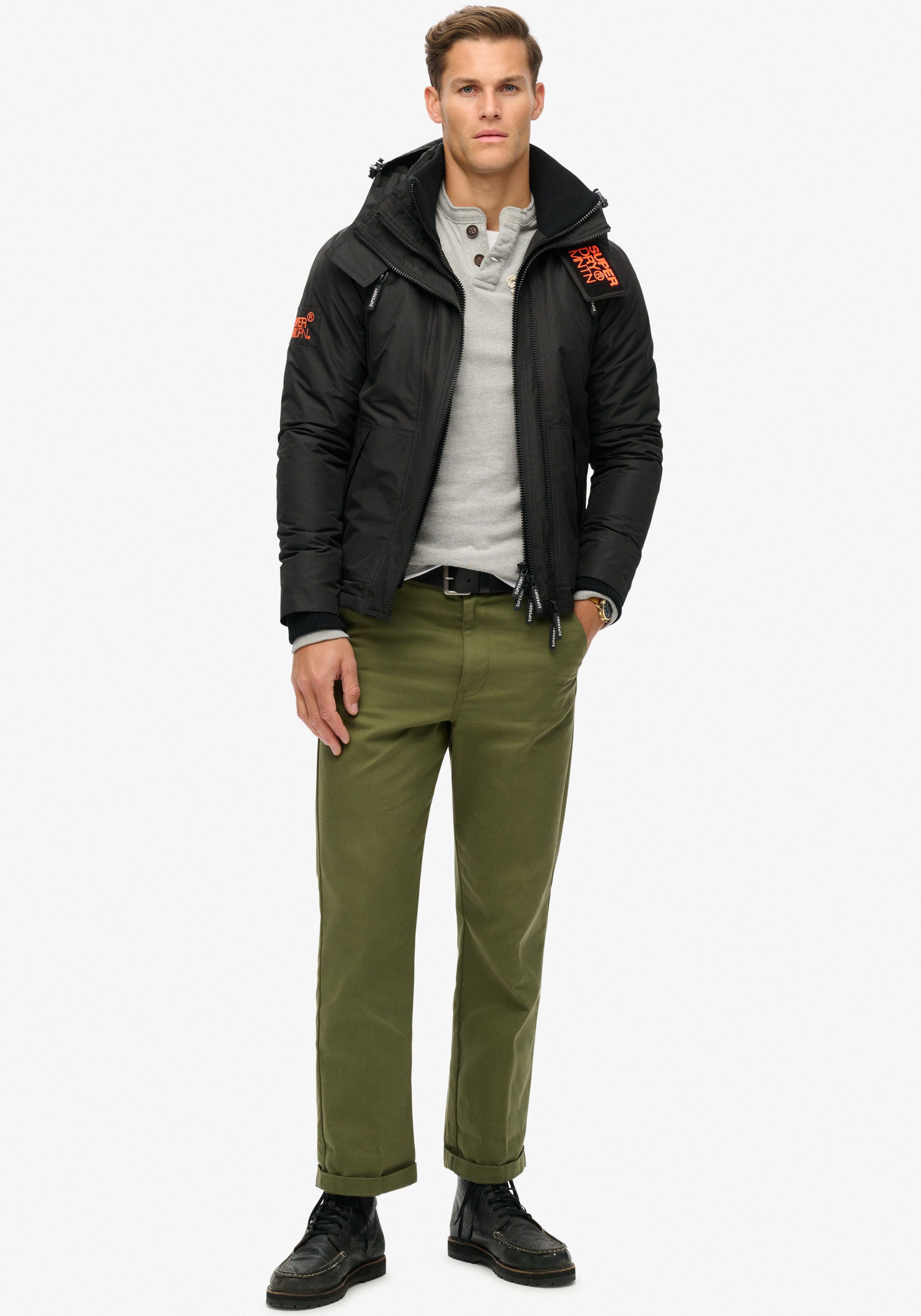 Superdry Outdoorjack HOODED MTN WINDBREAKER JACKET