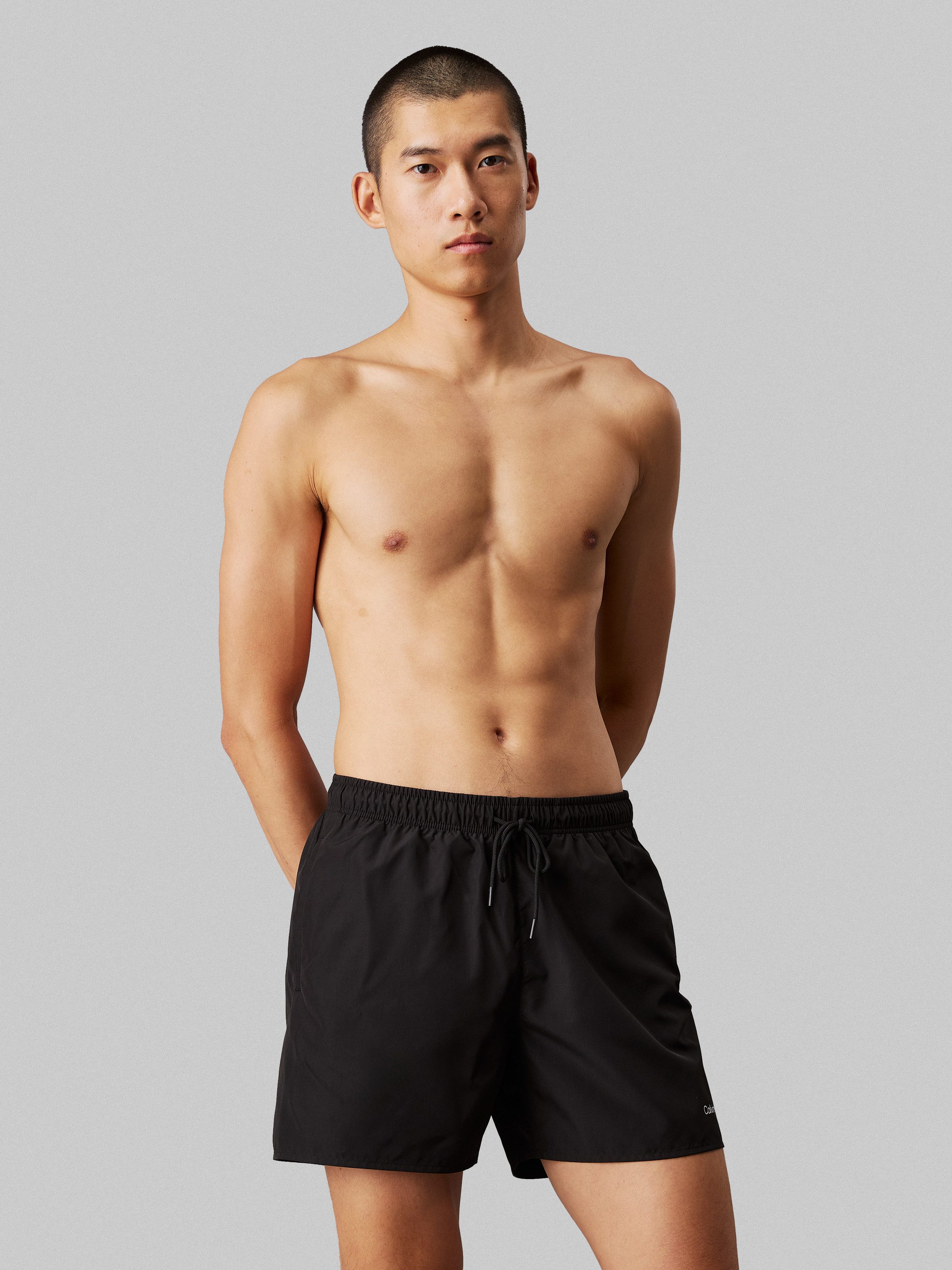 Calvin Klein Swimwear Zwemshort met logo (2 stuks, Set van 2)