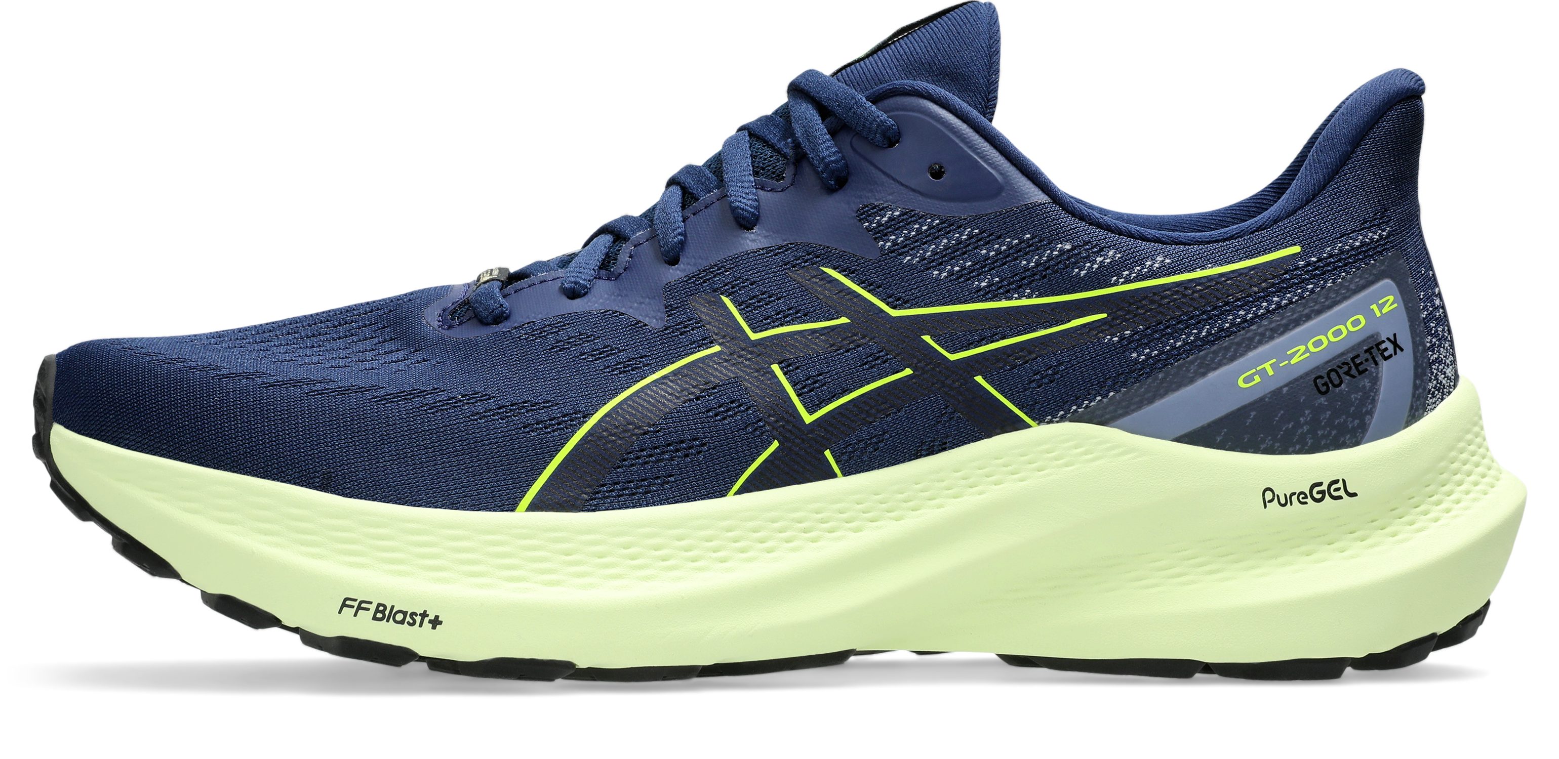 Asics Runningschoenen GT-2000 12 Gore-Tex voor meer stabiliteit, waterdicht