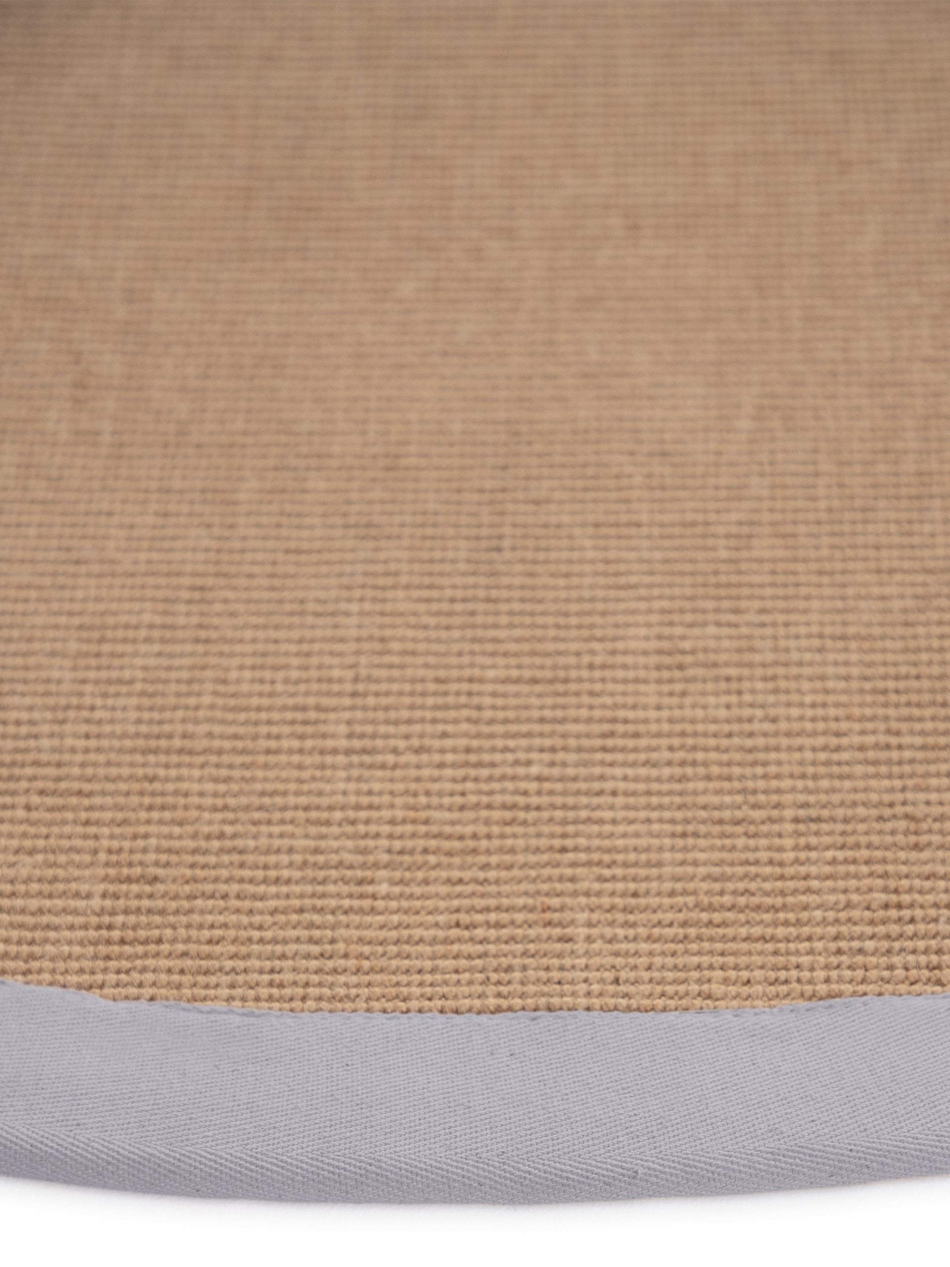 carpetfine Sisalkleed Sisal met gekleurd randdessin, antislip achterzijde