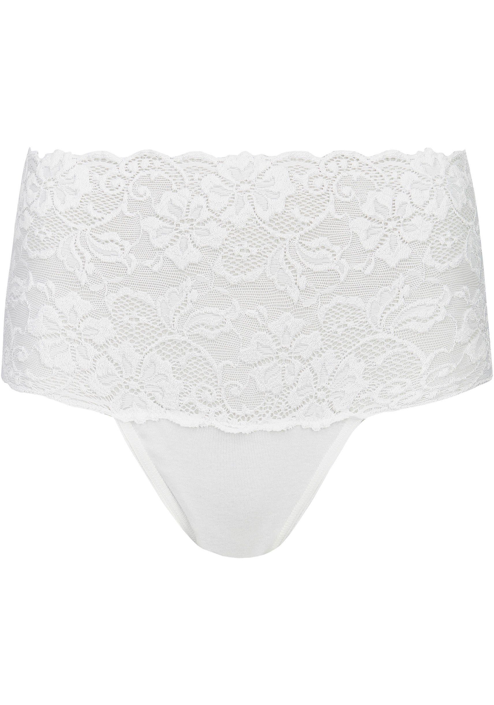 Nina Von C. Tailleslip Fine Cotton met zachte, brede kantband (2 stuks, Set van 2)