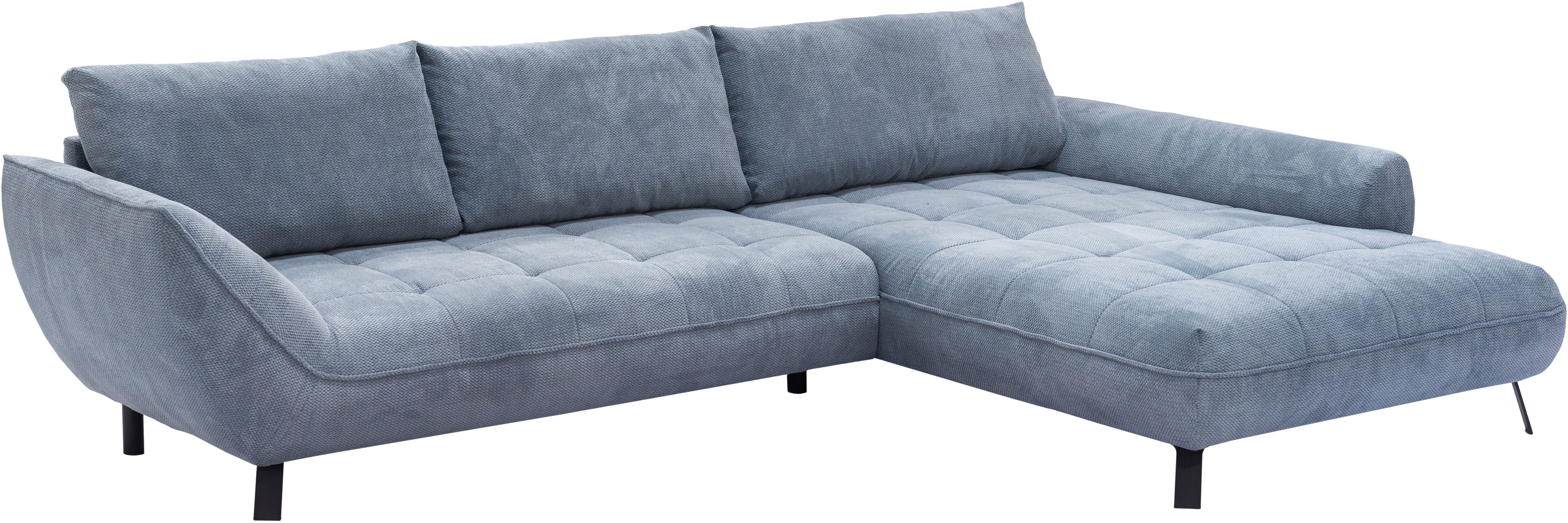exxpo - sofa fashion Hoekbank Biarritz modern en elegant mega bank met geweldig zitcomfort, L-vorm
