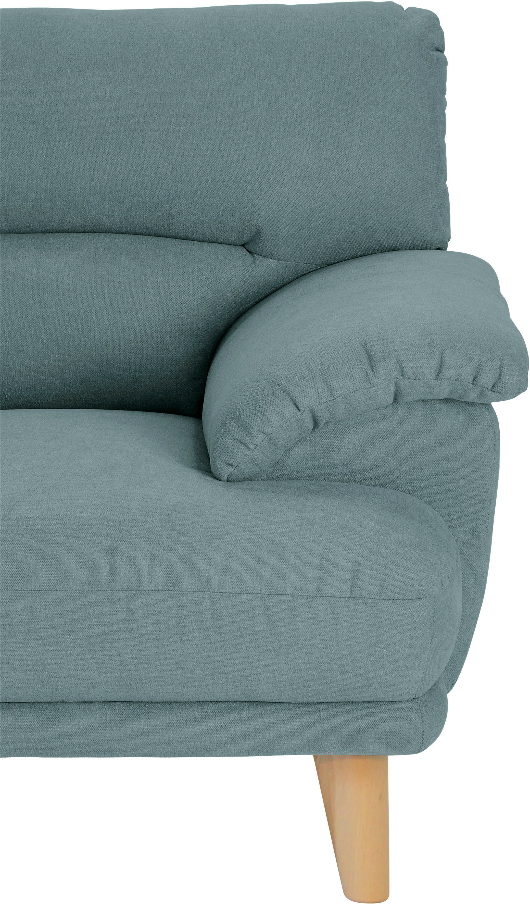 TRENDMANUFAKTUR Hoekbank Cecilia, Italiaans design, modern en comfortabel, L-vorm