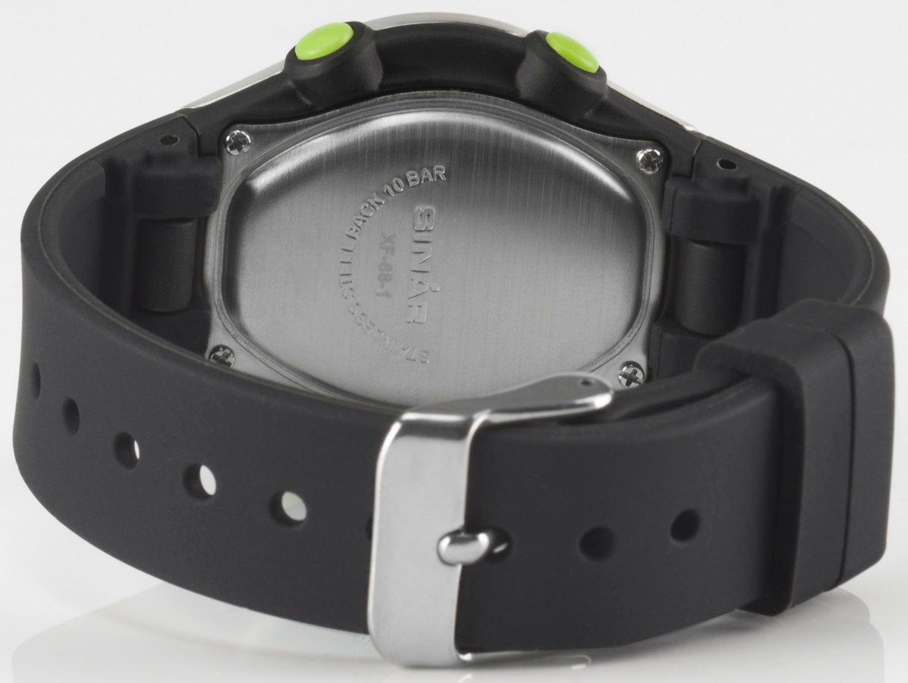 SINAR Kwartshorloge XF-68-1 Polshorloge, kinderhorloge, digitaal, datum, ideaal ook als cadeau
