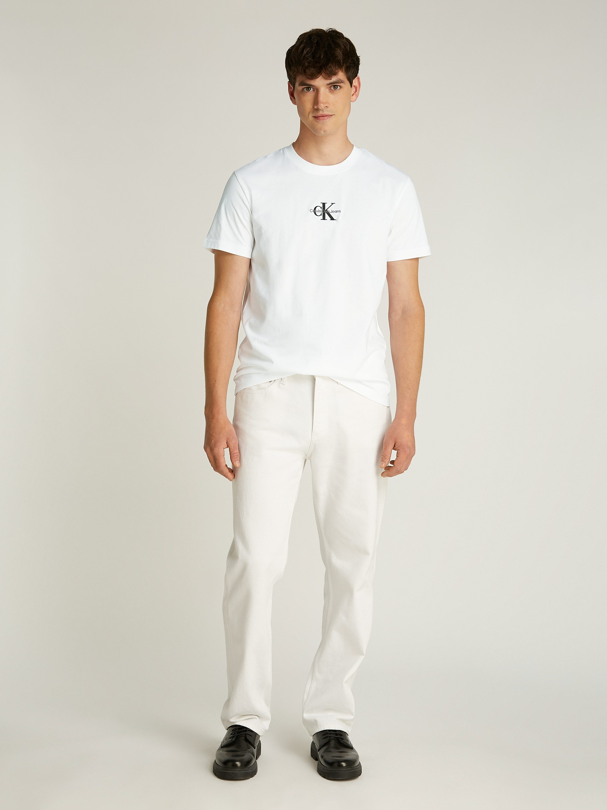 Calvin Klein T-shirt MONOLOGO TEE met een logo-opschrift