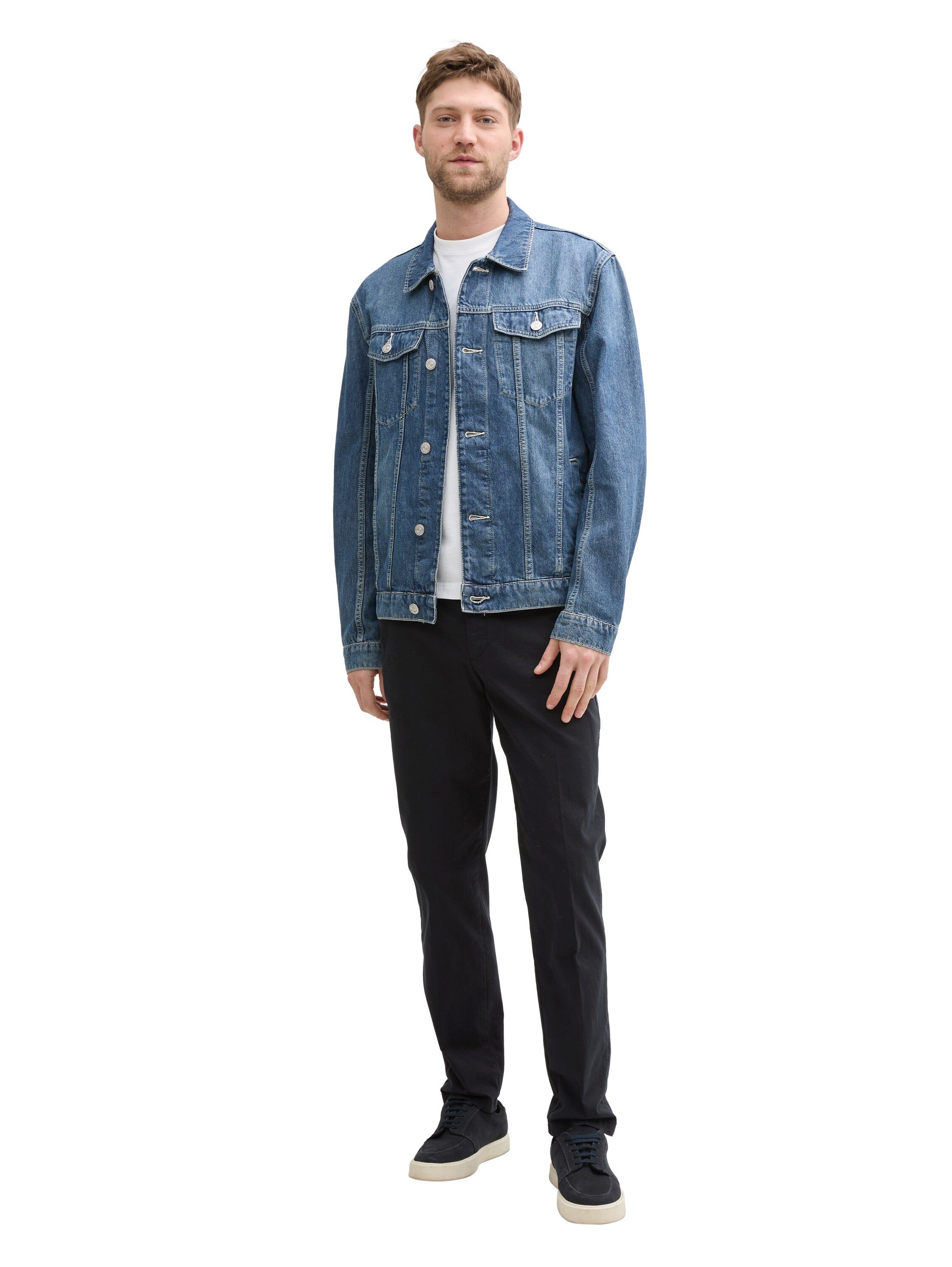 Tom Tailor Jeansjack met reverskraag