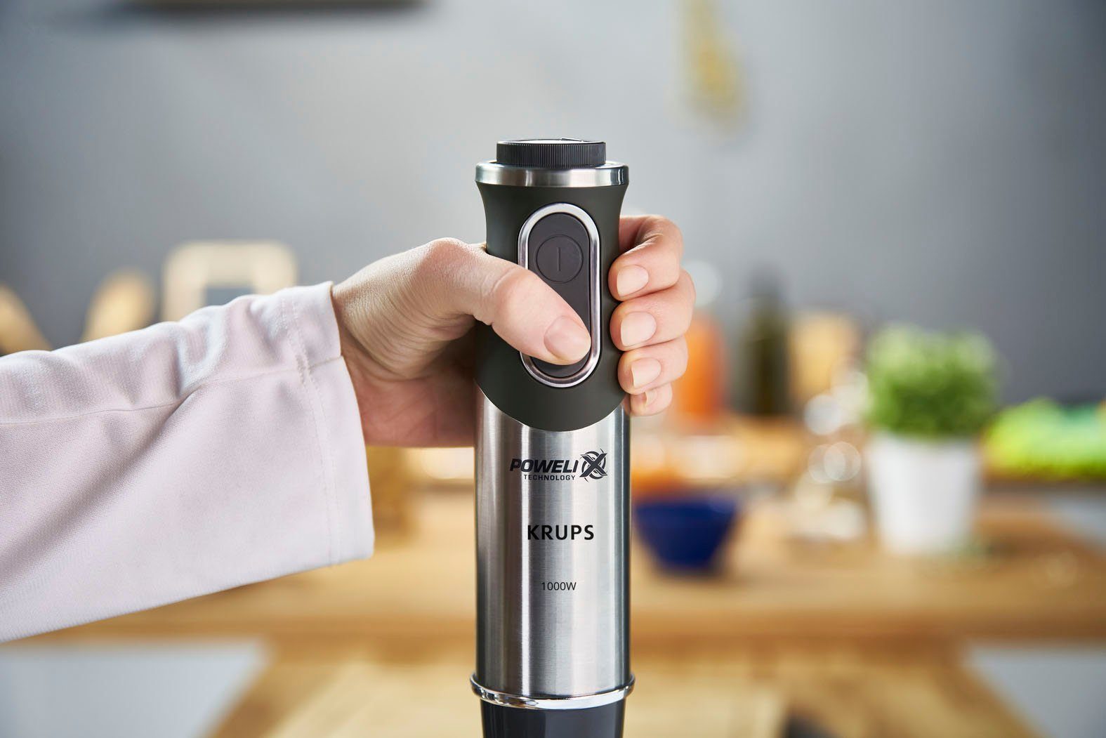 Krups Staafmixer HZ6568 Perfect Mix 8500 inclusief garde, 500 ml hakmolen en 800 ml maatbeker
