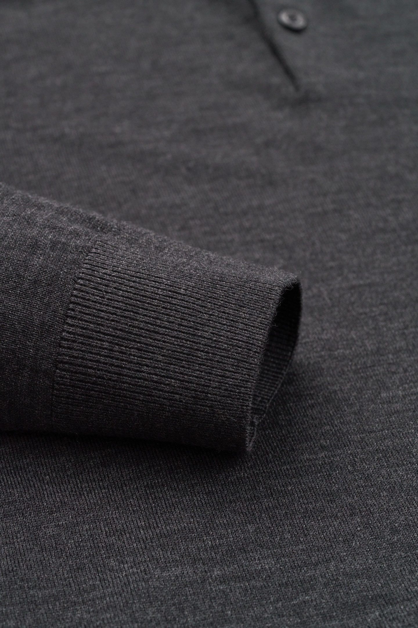 Bugatti Poloshirt met lange mouwen in een moderne look