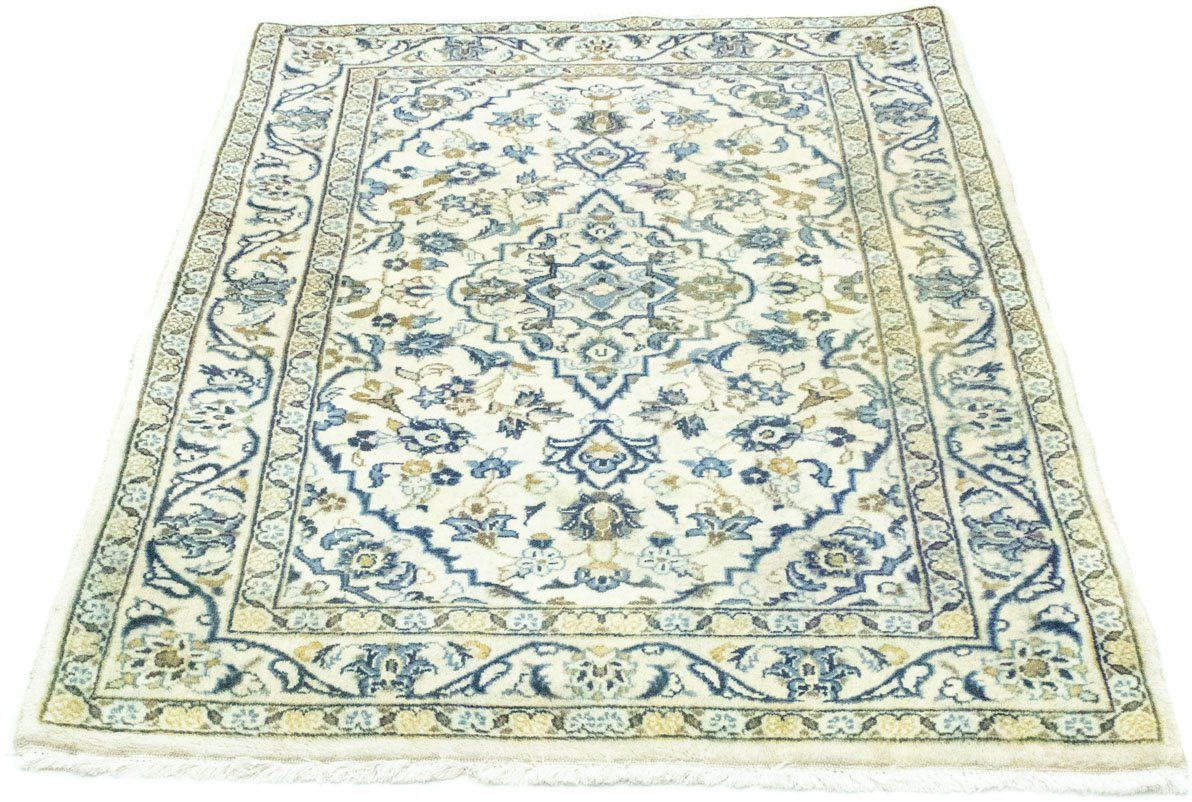 morgenland Wollen kleed Keshan vloerkleed met de hand geknoopt beige