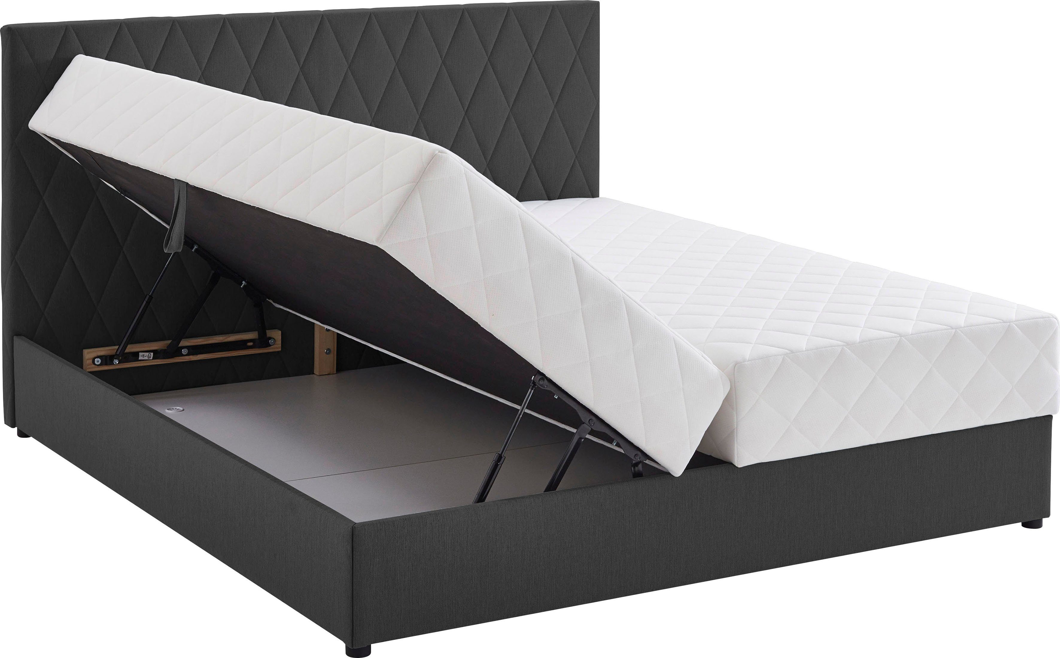 ATLANTIC home collection Boxspring Benita, OTTOs Choice! Topseller inkl. Bettkasten beschikbaar in verschillende maten, incl. zakverenmatras