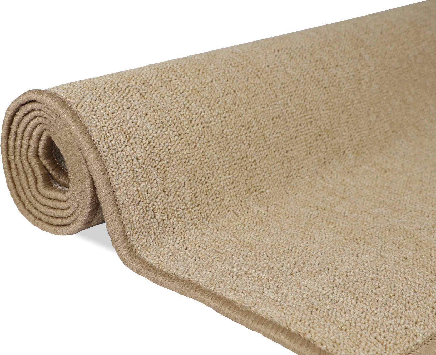 Primaflor-Ideen in Textil Vloerkleed MACAO, Made in Netherlands Unikleurig, ideaal in de woonkamer & slaapkamer