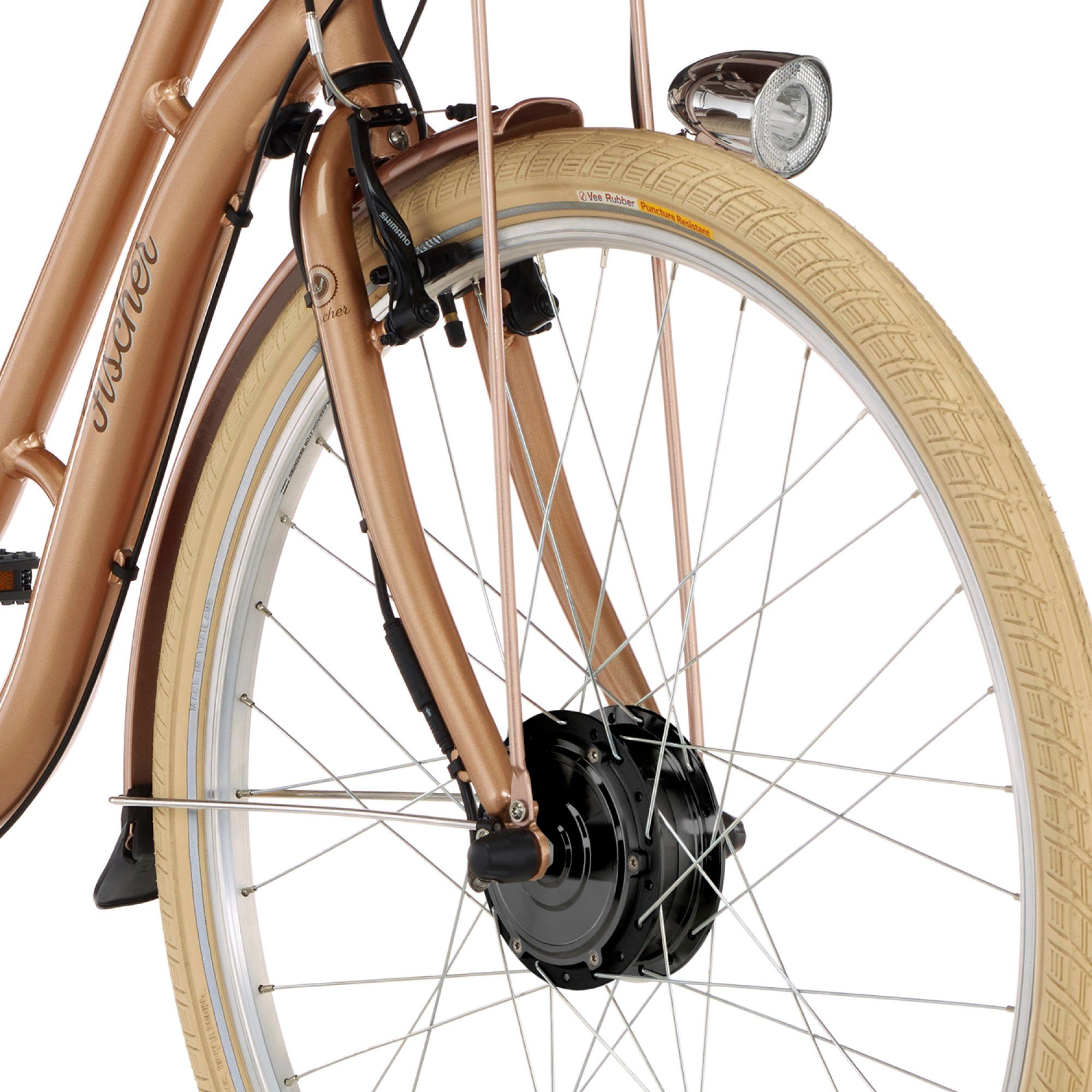 Fischer E-bike CITA RETRO 2.2 522 Pedelec, elektrische fiets voor dames en heren