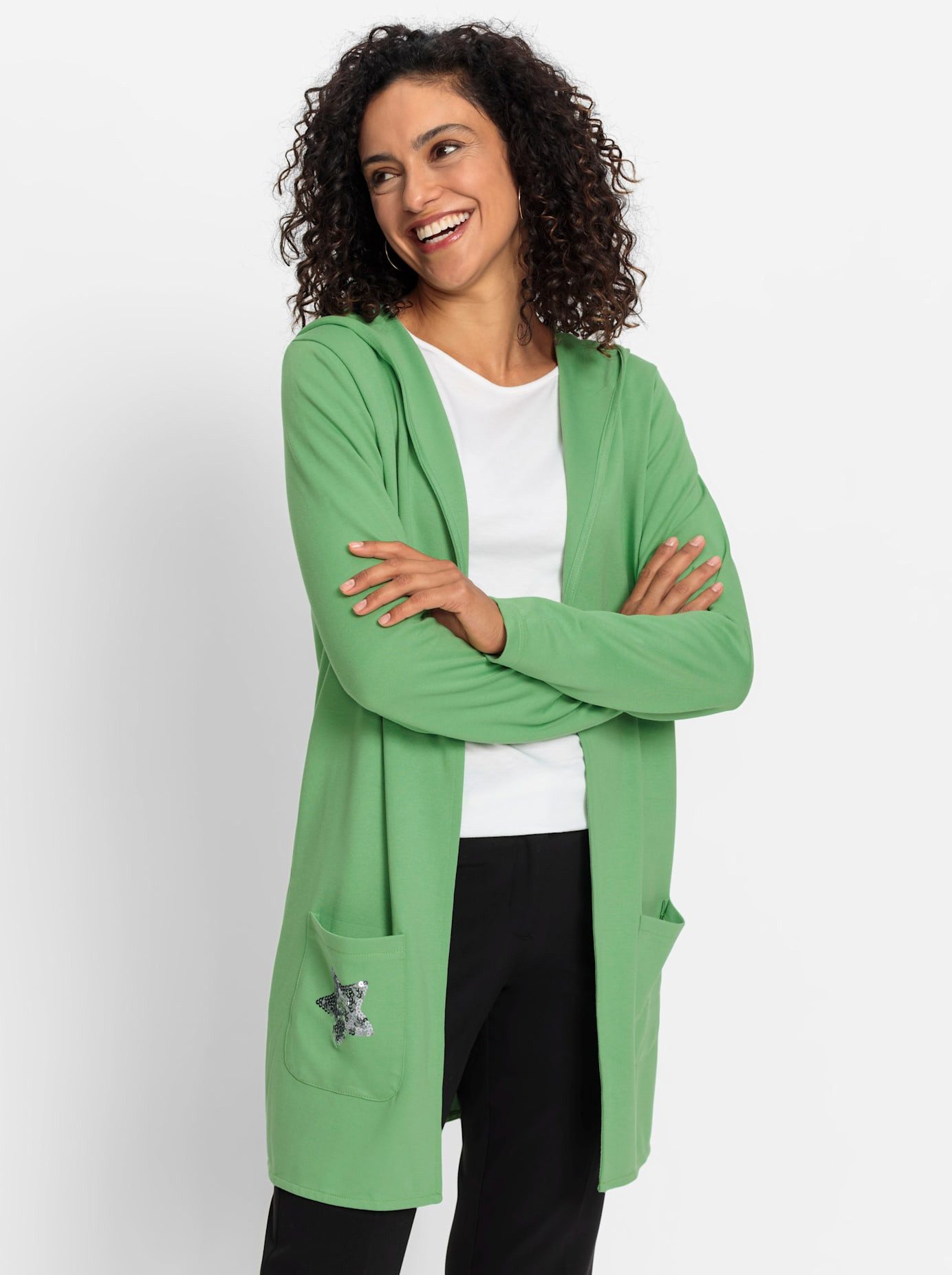 Classic Inspirationen Shirtjasje Long-shirtjasje (1-delig)