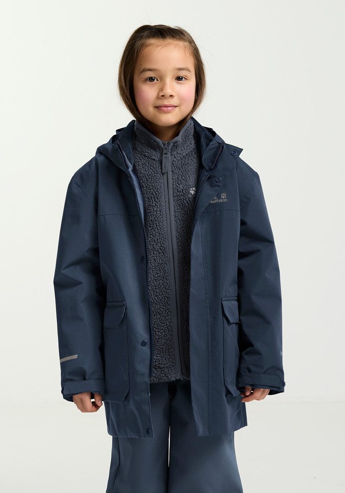 Jack Wolfskin Functioneel 3-in-1-jack 3IN1 CANVEY KIDS