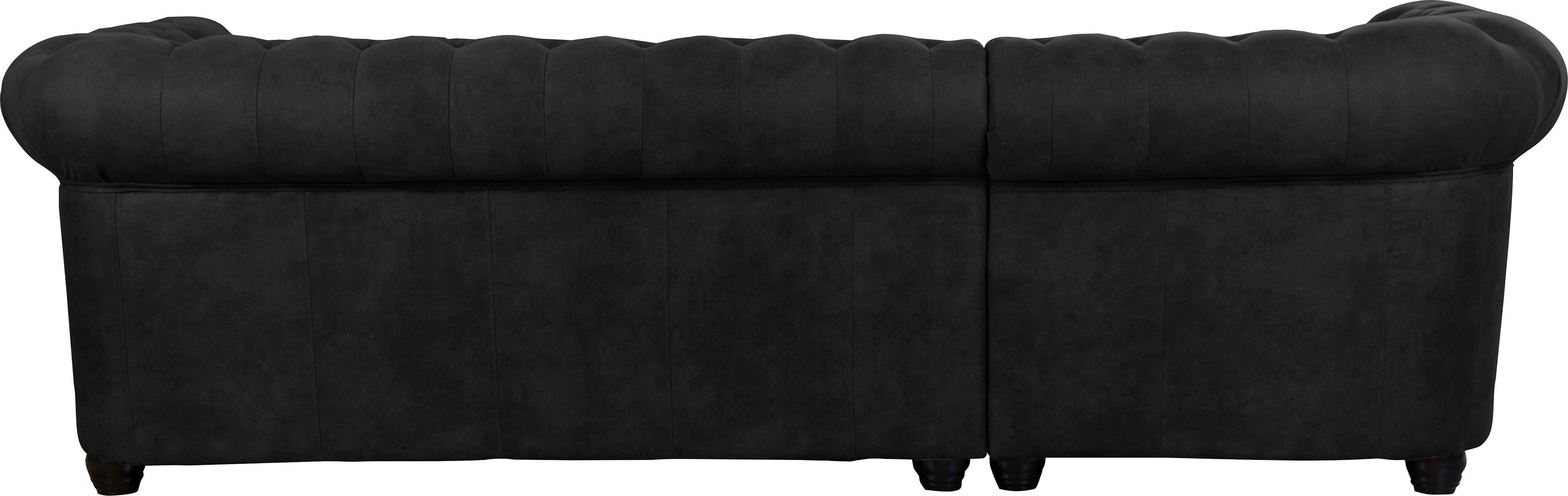 Home affaire Chesterfield-bank Rysum L-vorm Chesterfield-look, gelijkbenig