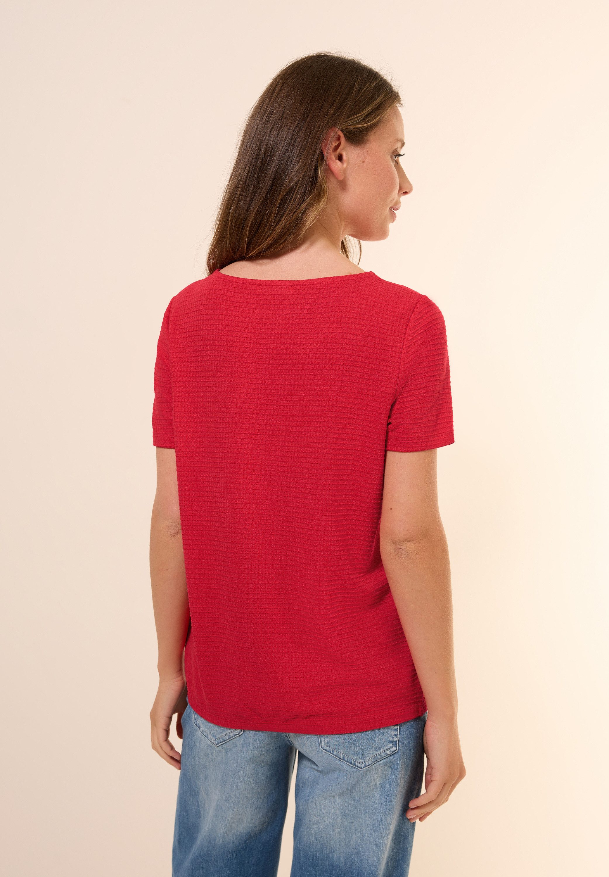 Cecil T-shirt met knoop detail