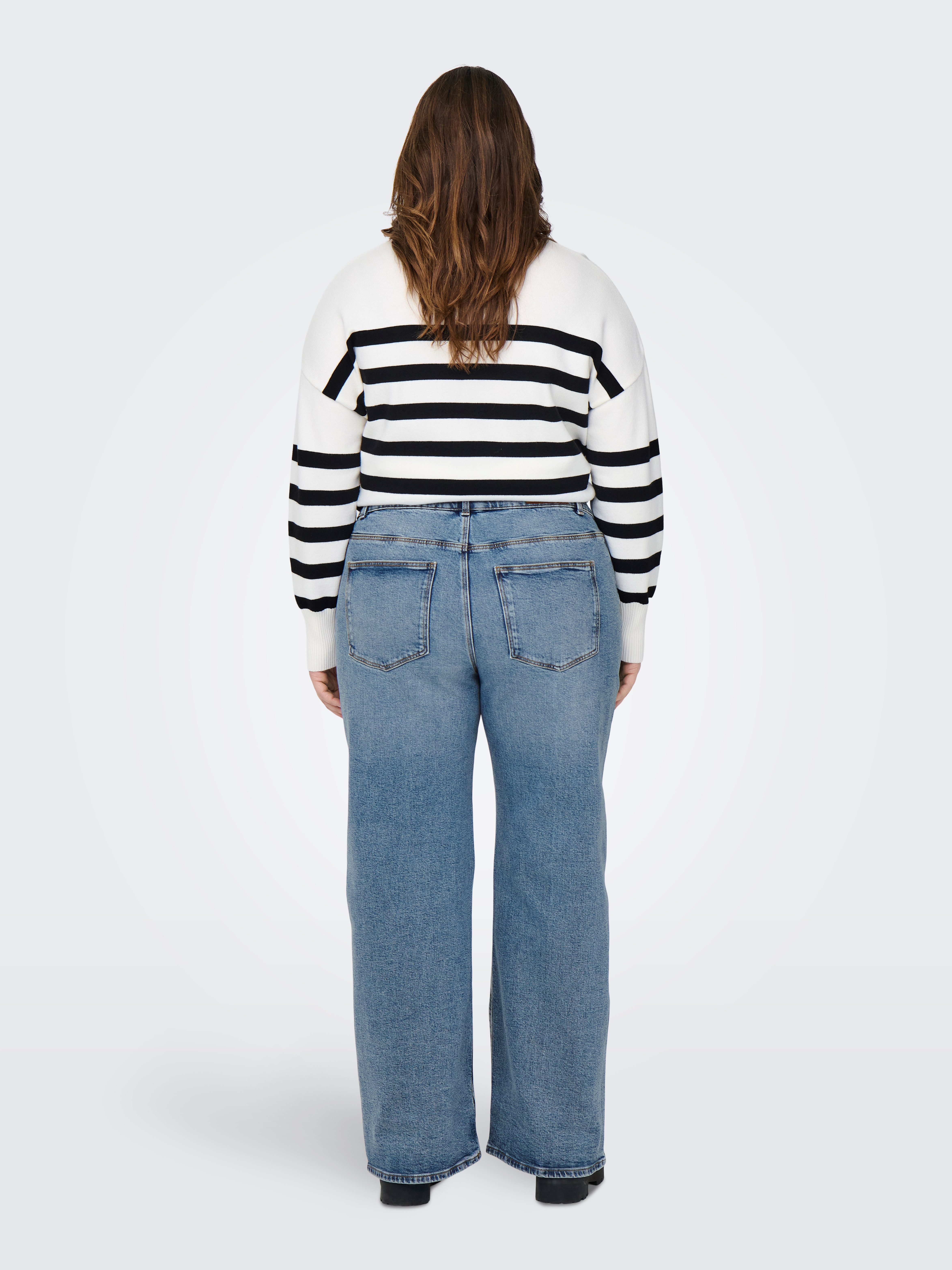ONLY CARMAKOMA High-waist jeans CARJUICY HW WIDE LEG REA365