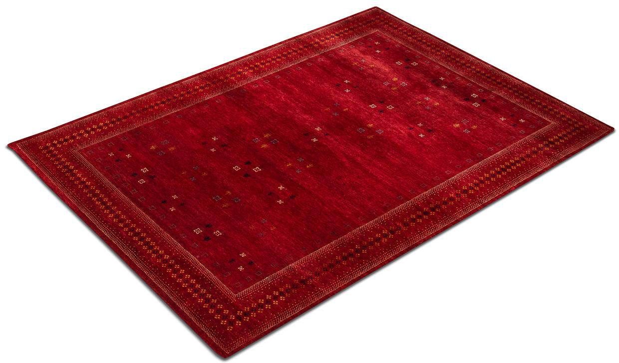 morgenland Loper LORIBAFT CROCO Luxe, fijn met de hand geknoopt, woonkamer