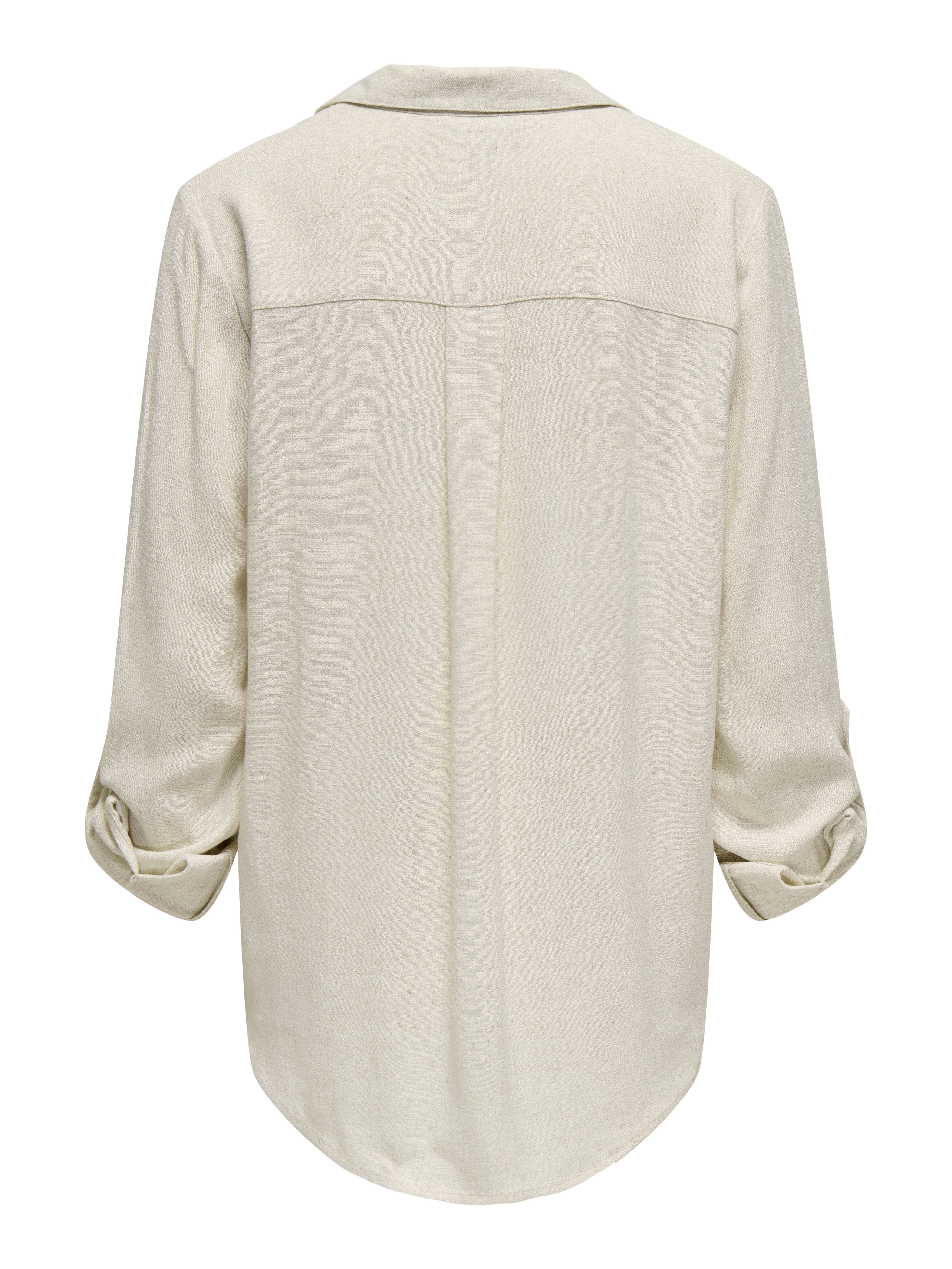 Only Blouse met lange mouwen ONLYASMIN-SIESTA LS LINEN BL SHIRT PNT