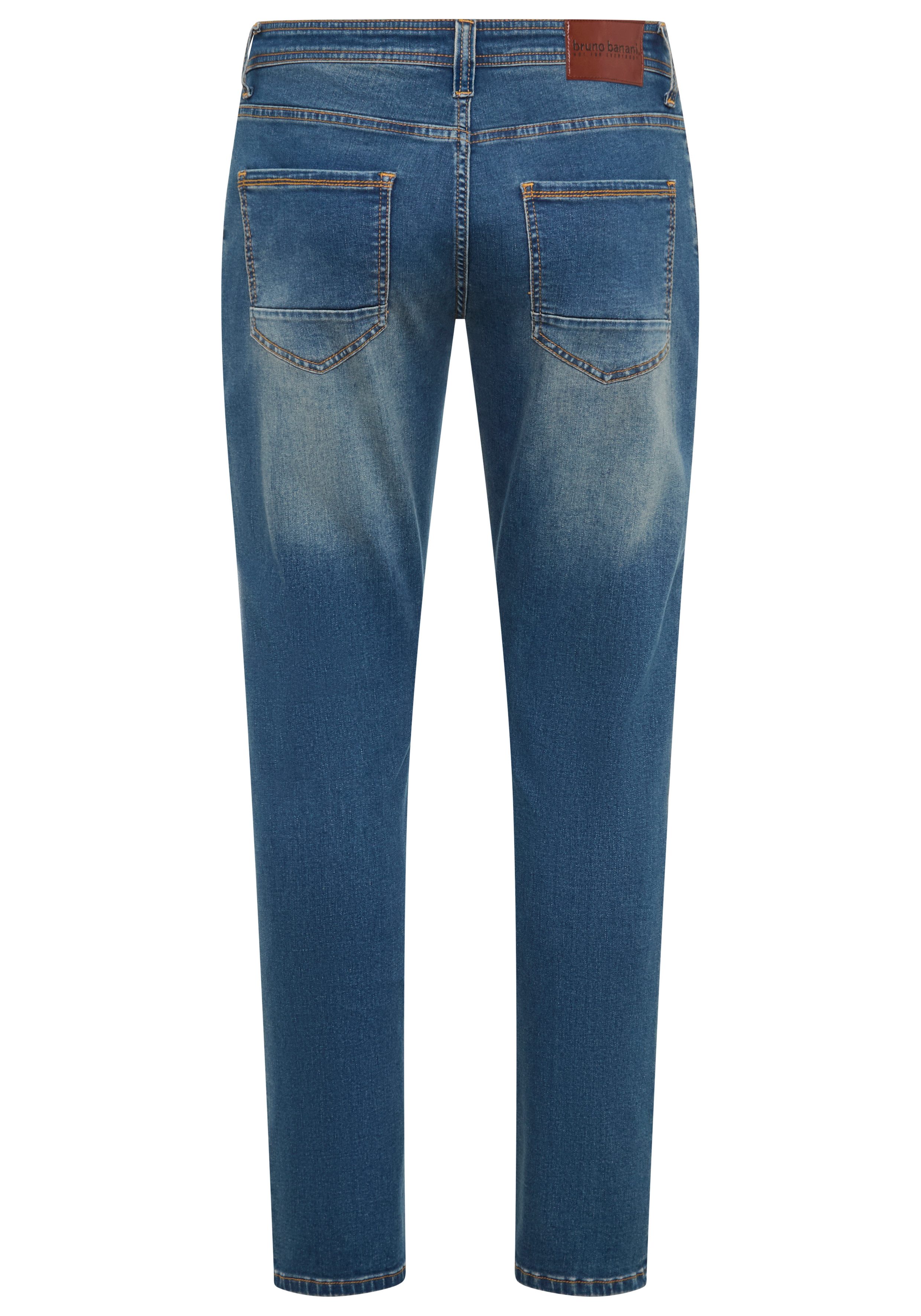 Bruno Banani Slim fit jeans Grady smalle pasvorm, lage taillehoogte, met steekzakken