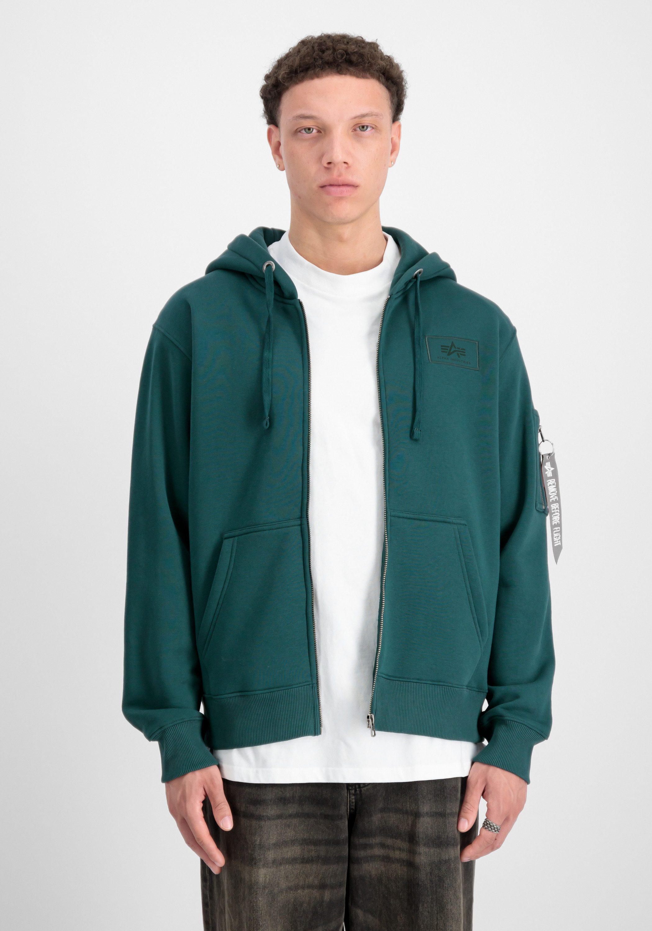 Alpha Industries Hoodie Alpha Industries Men - Hoodies Back Print Zip Hoodie