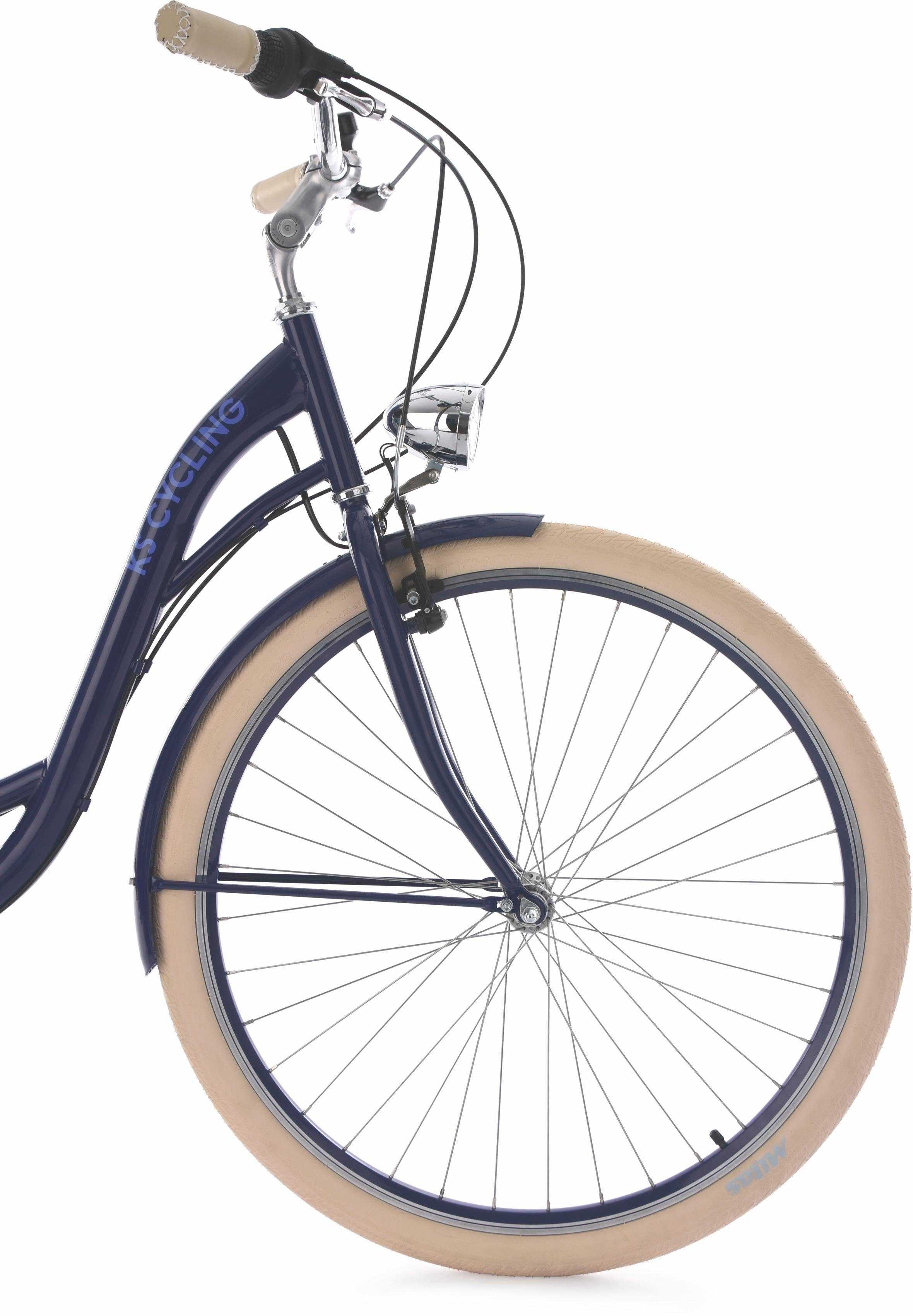 KS Cycling Citybike BALLOON voor dames, kettingversnelling