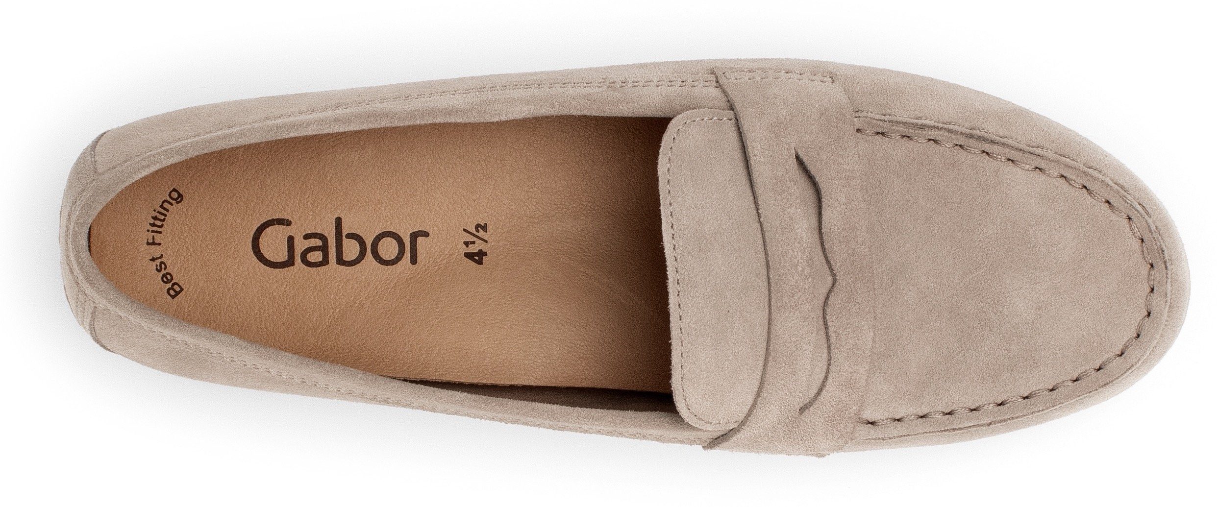 Gabor Mocassins slippers, comfort schoen, flats met beste pasvorm-uitrusting