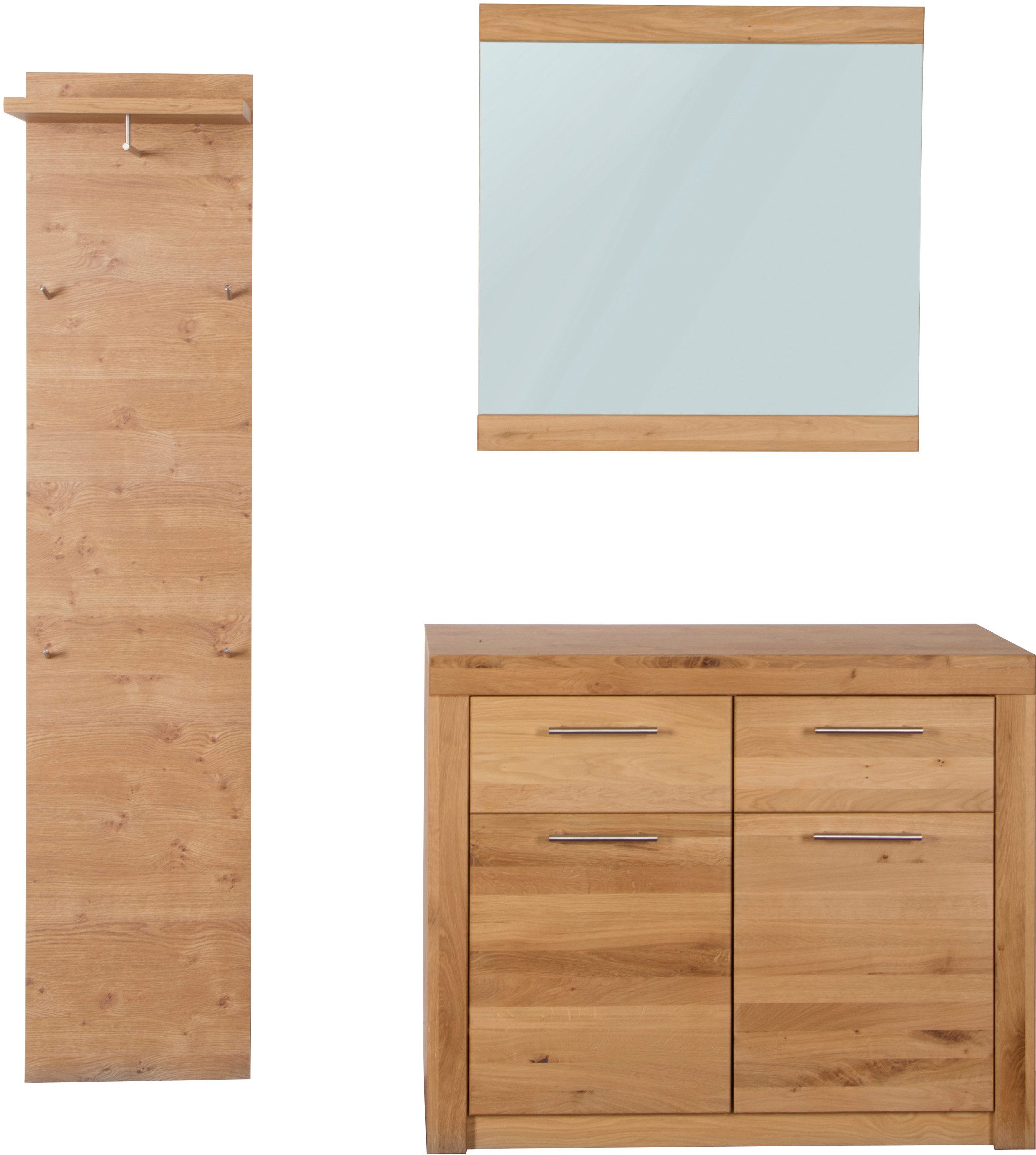 VOGL Möbelfabrik Halmeubelset Toronto (set, 3-delig) wandkapstokken beige