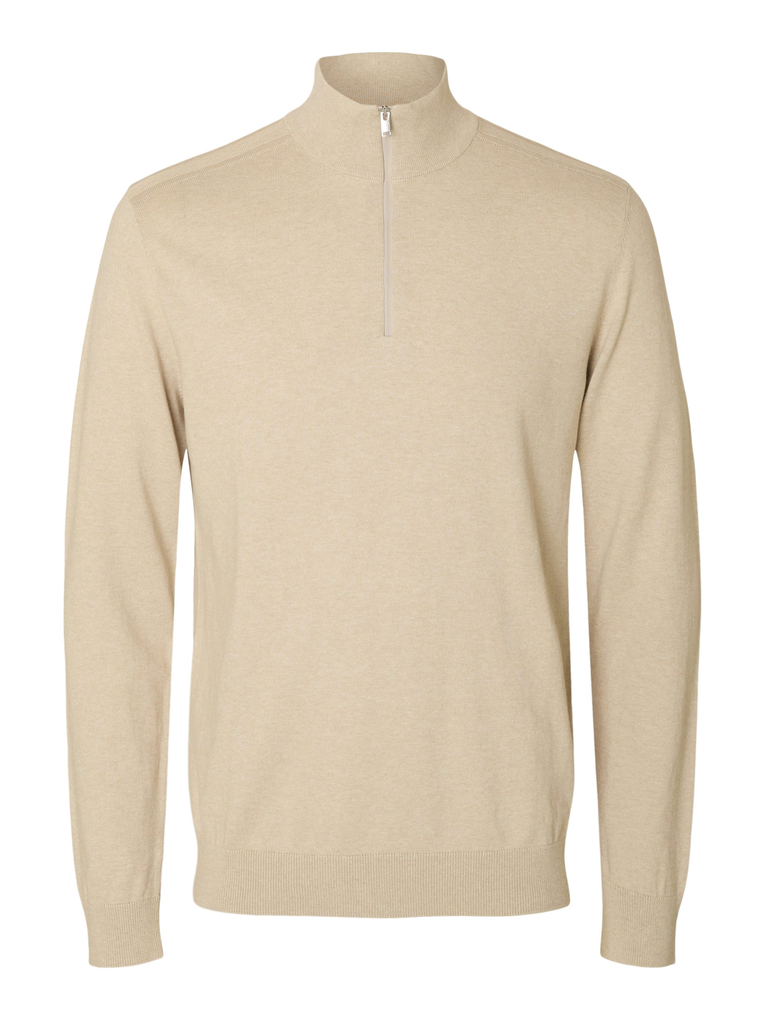 SELECTED HOMME Schipperstrui SLHBERG HALF ZIP CARDIGAN NOOS