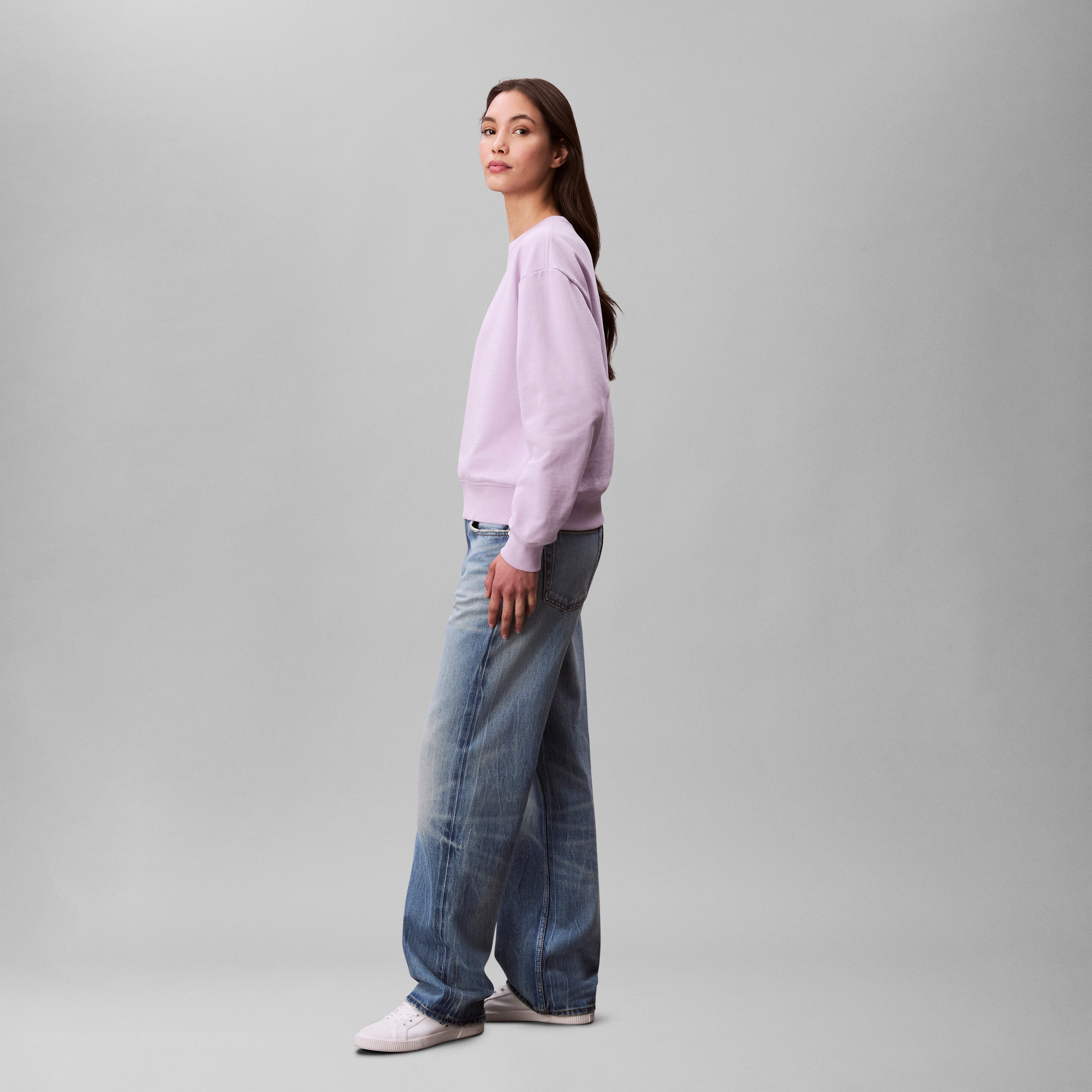Calvin Klein Sweatshirt LS MNLG FRNCH TRRY R