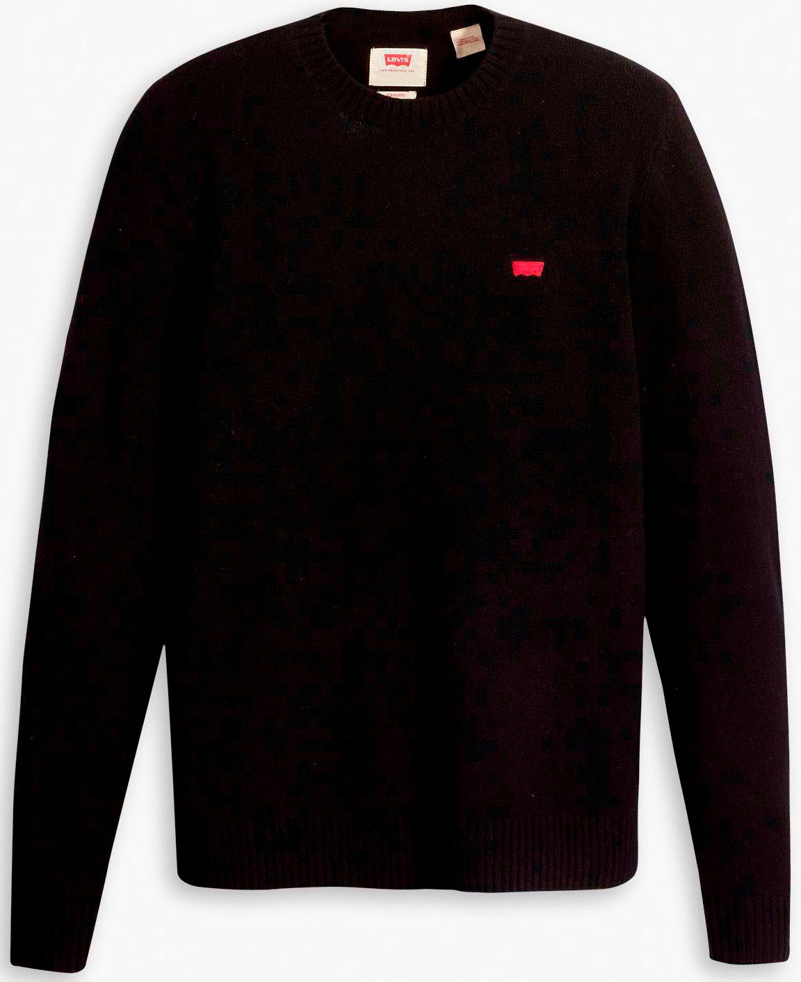 Levi's® Wollen trui ORIGINAL HM SWEATER in klassieke ronde halsvorm