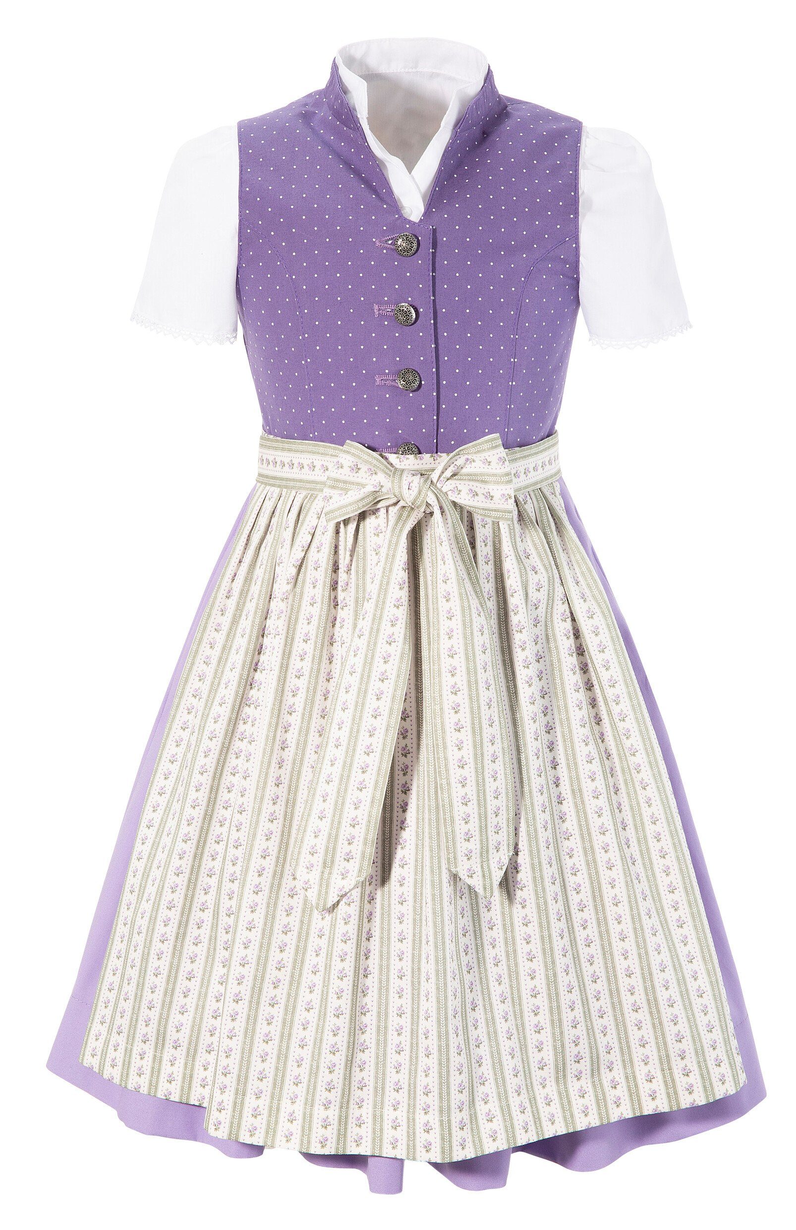 Berwin & Wolff NU 20% KORTING:  Dirndl Kinderen, met sierknopen (2-delig)
