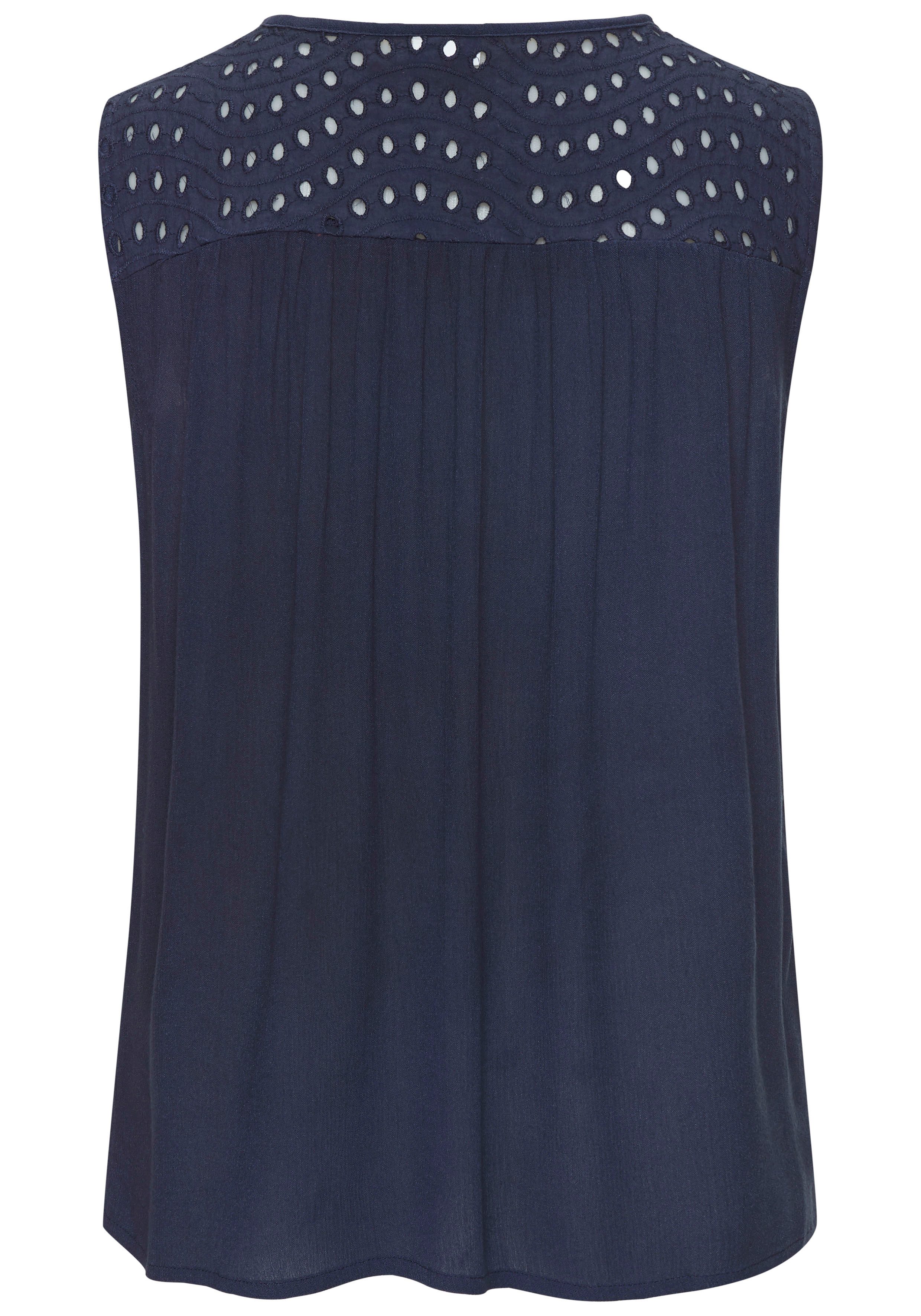 Lascana Top met broderie anglaise
