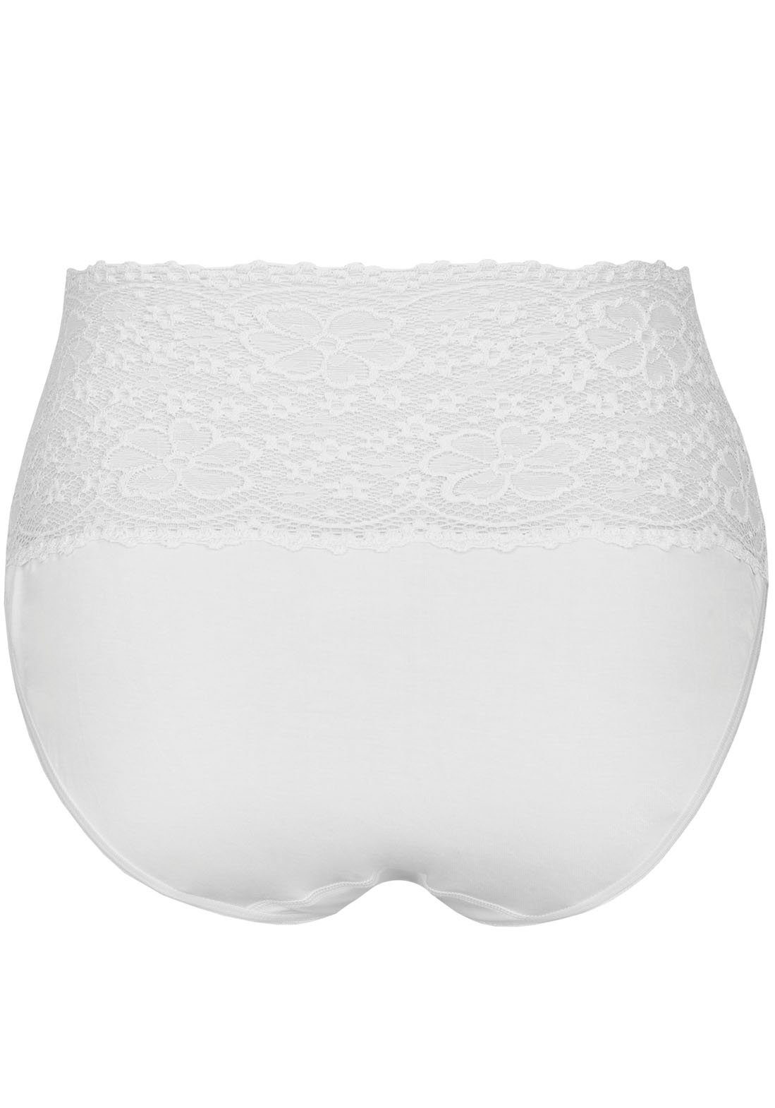 Nina Von C. Tailleslip Millefleurs met transparant, breed kantband (Set van 2)