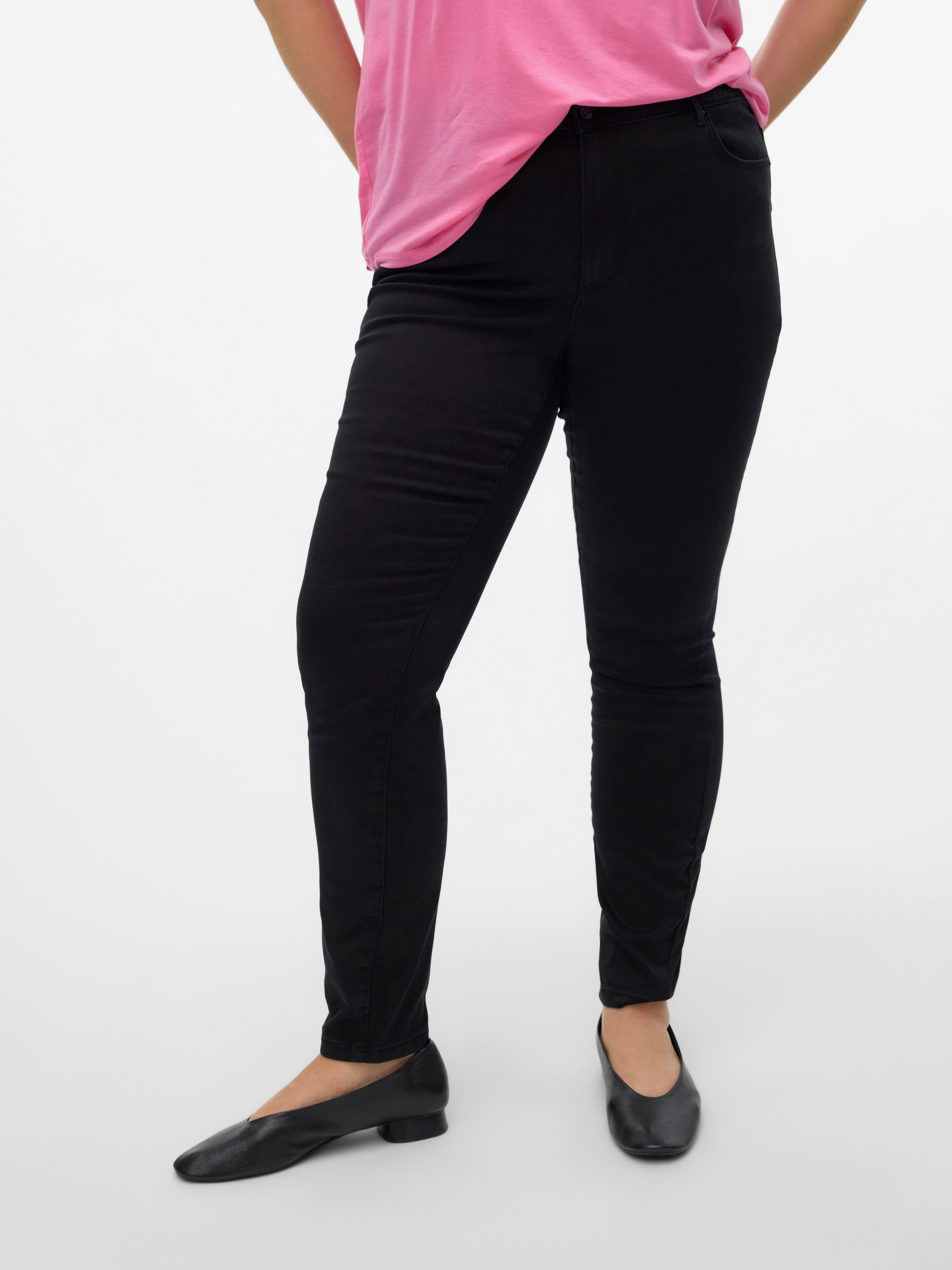 Vero Moda Curve Slim fit jeans VMPHIA HR SK SOFT VI110 GA CUR NOOS