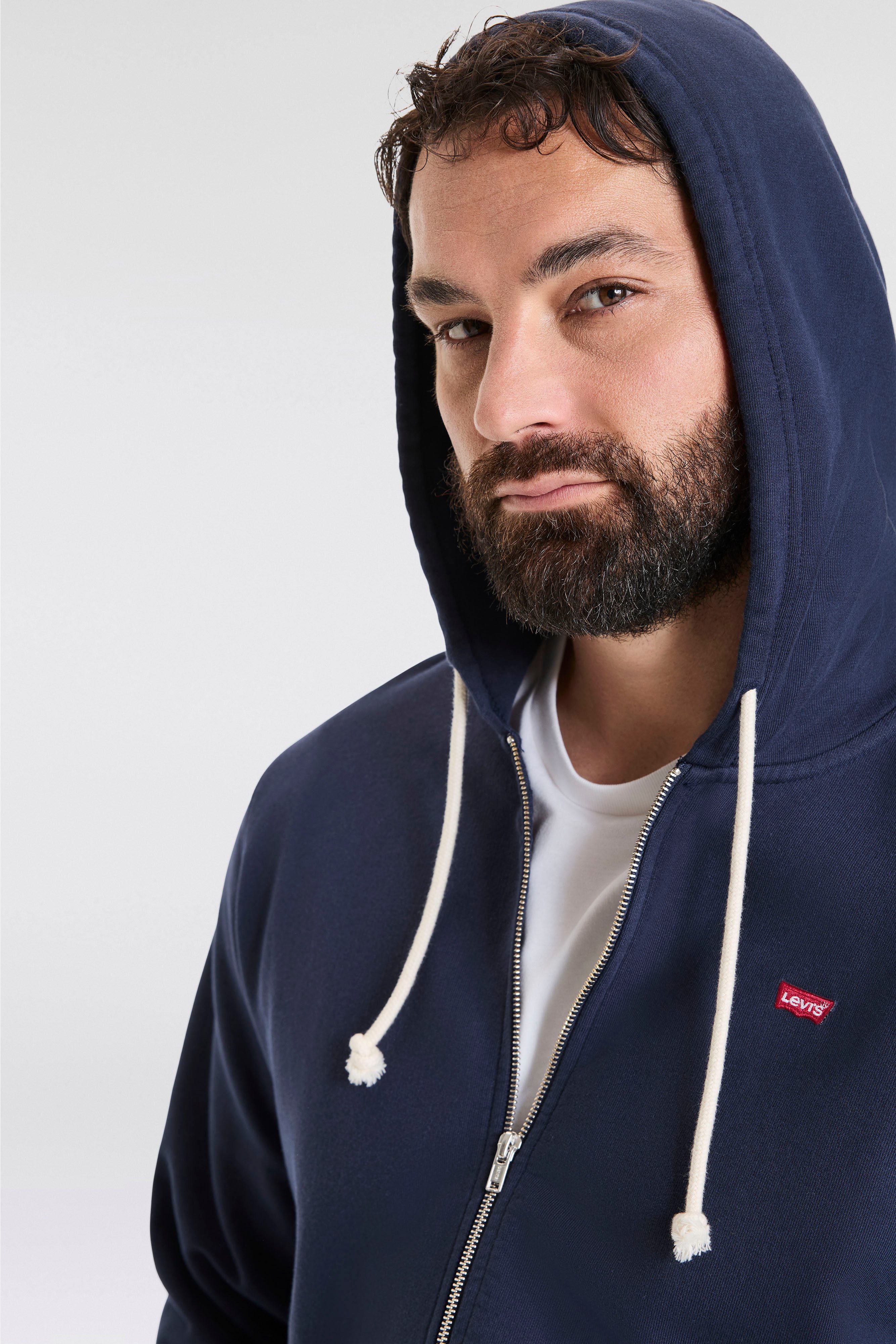 Levi's® Plus Hoodie met subtiel levi's® batwing logo