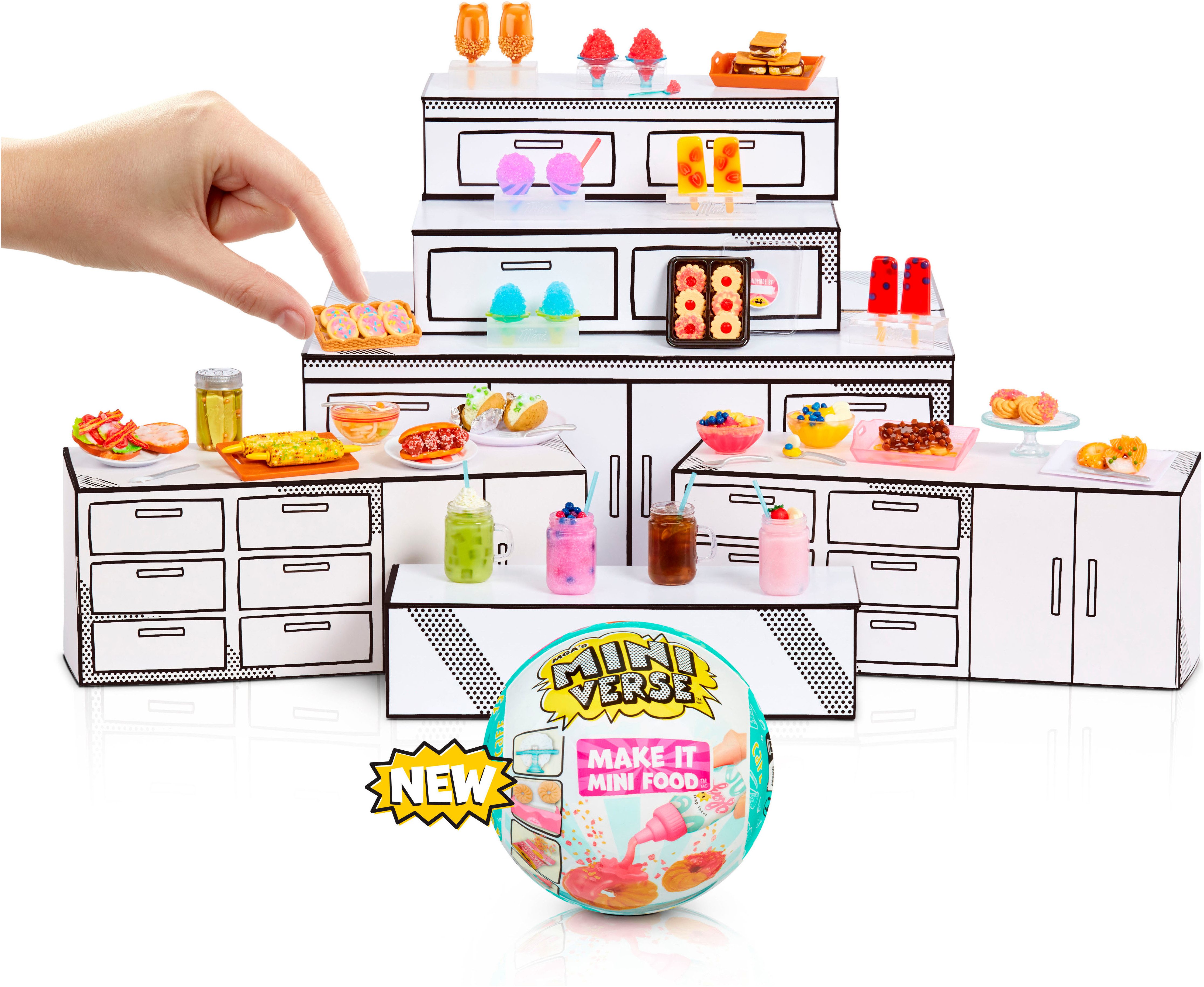 MGA Knutselset MGA's Miniverse - Make It Mini Foods: Cafe in PDQ Series 3B