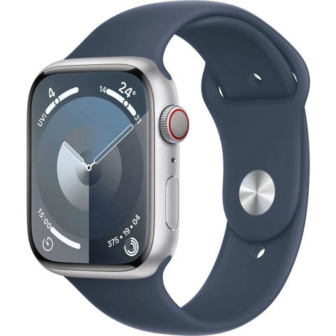NU 20% KORTING: Apple Smartwatch Watch Series 9 GPS + Cellular 45mm Aluminium Sport Band