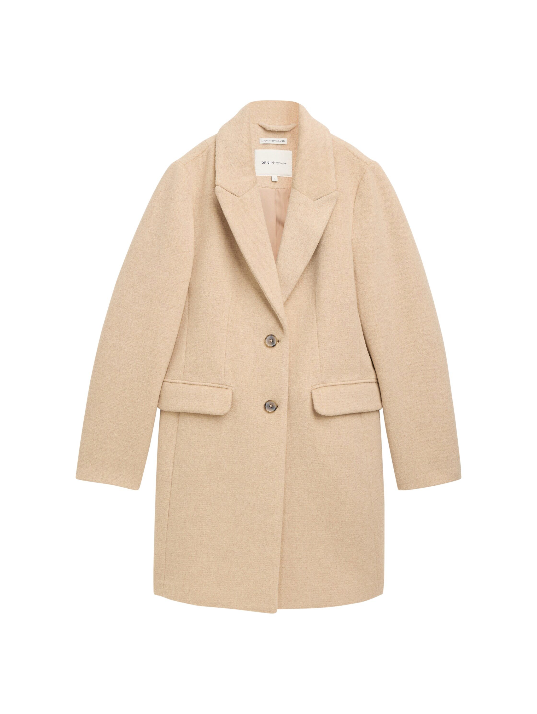 Tom Tailor Denim Korte jas met wol
