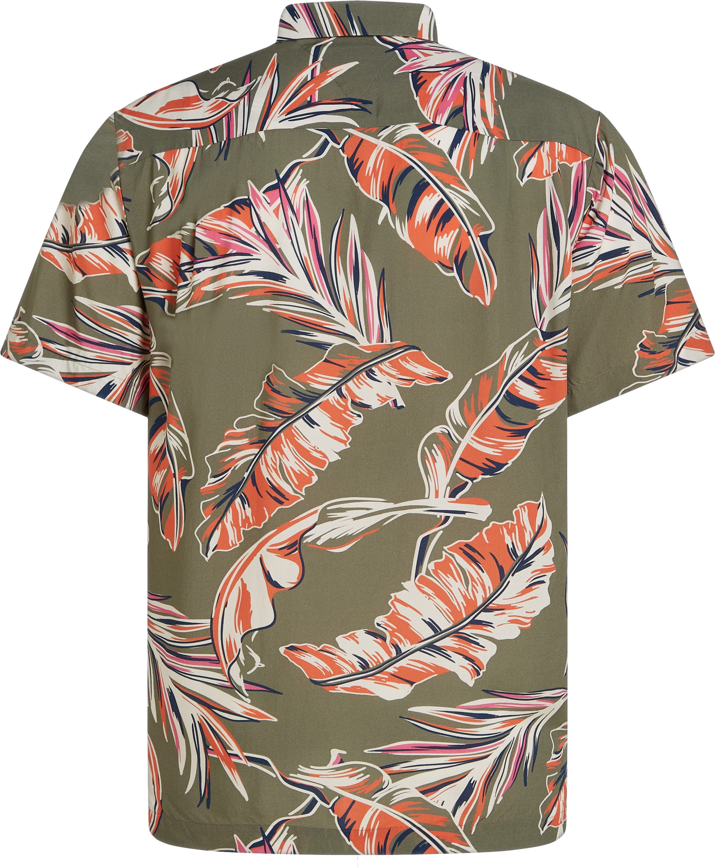 Tommy Hilfiger Overhemd met korte mouwen LIGHTWEIGHT LEAF AOP SS SHIRT