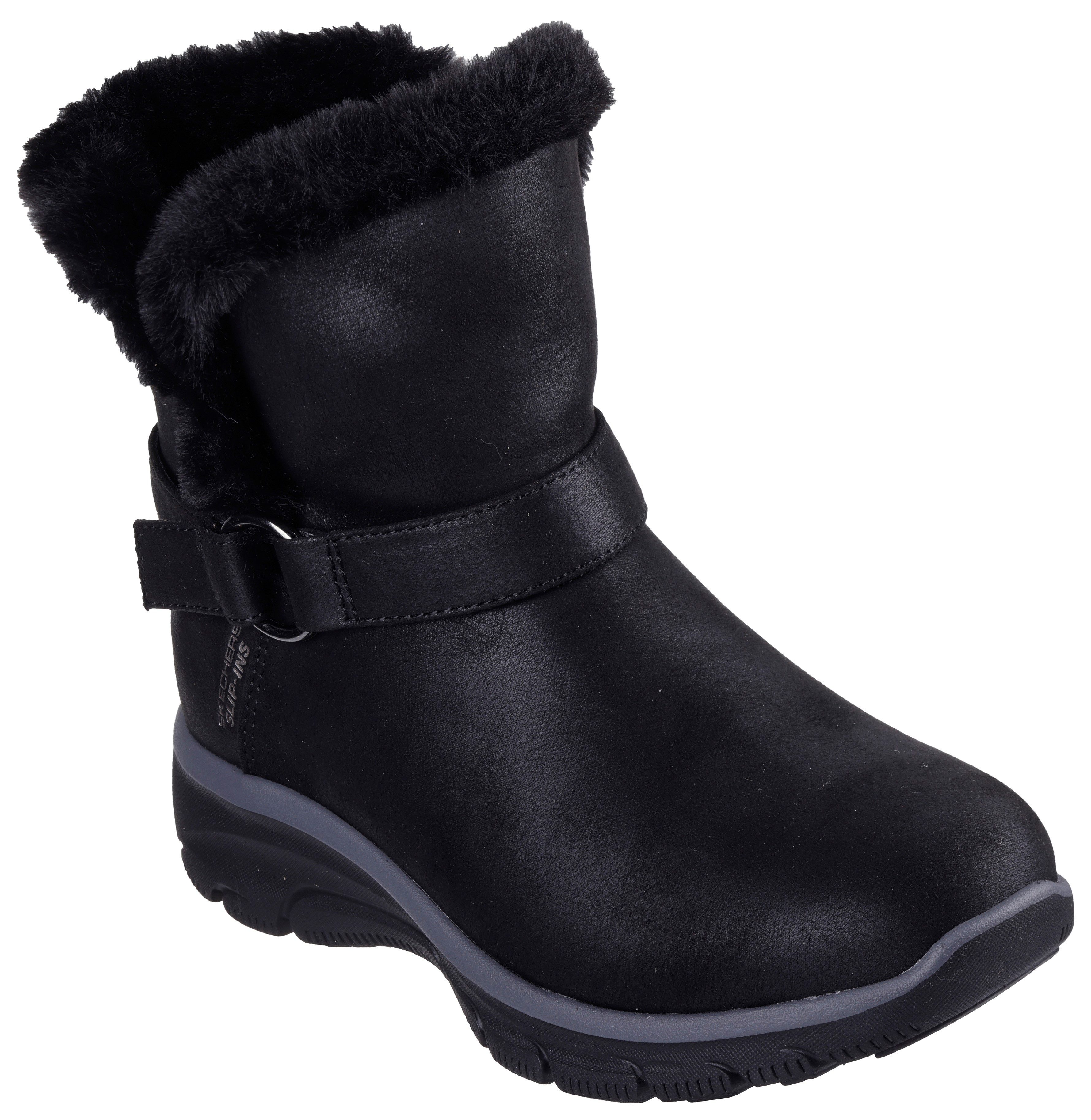 Skechers Winterlaarzen EASY GOING-DREAMERS MOVE Instaplaarzen, sneeuwlaarzen, winterlaarzen met slip-ins schachtinvoer dames winterlaarsjes maat 35 EU