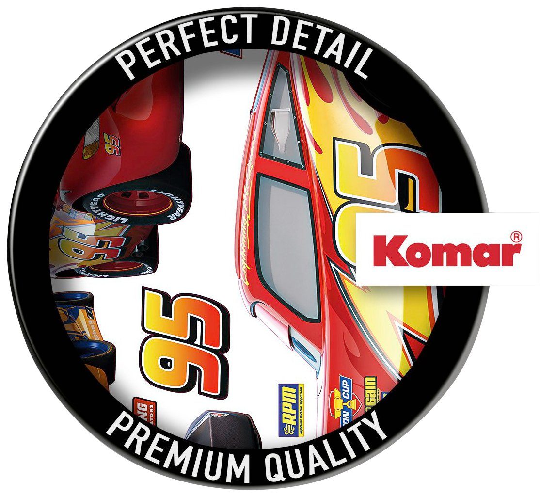 Komar Vliesbehang Zelfklevend vlies - Cars XXL - Afmeting 127 x 200 cm (1 stuk)