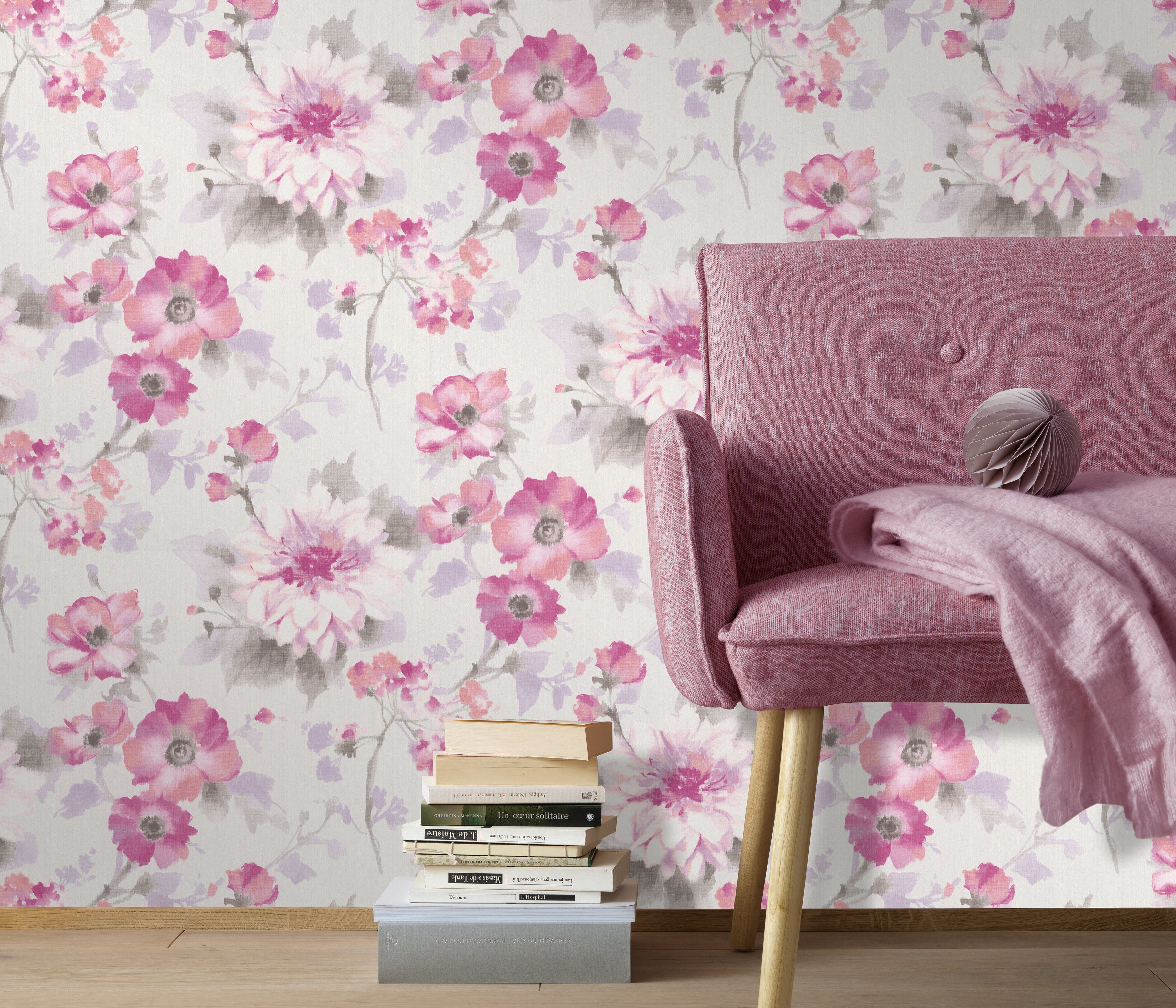 Fashion for walls Vliesbehang 10,05 x 0,53m bloemachtig, patroon