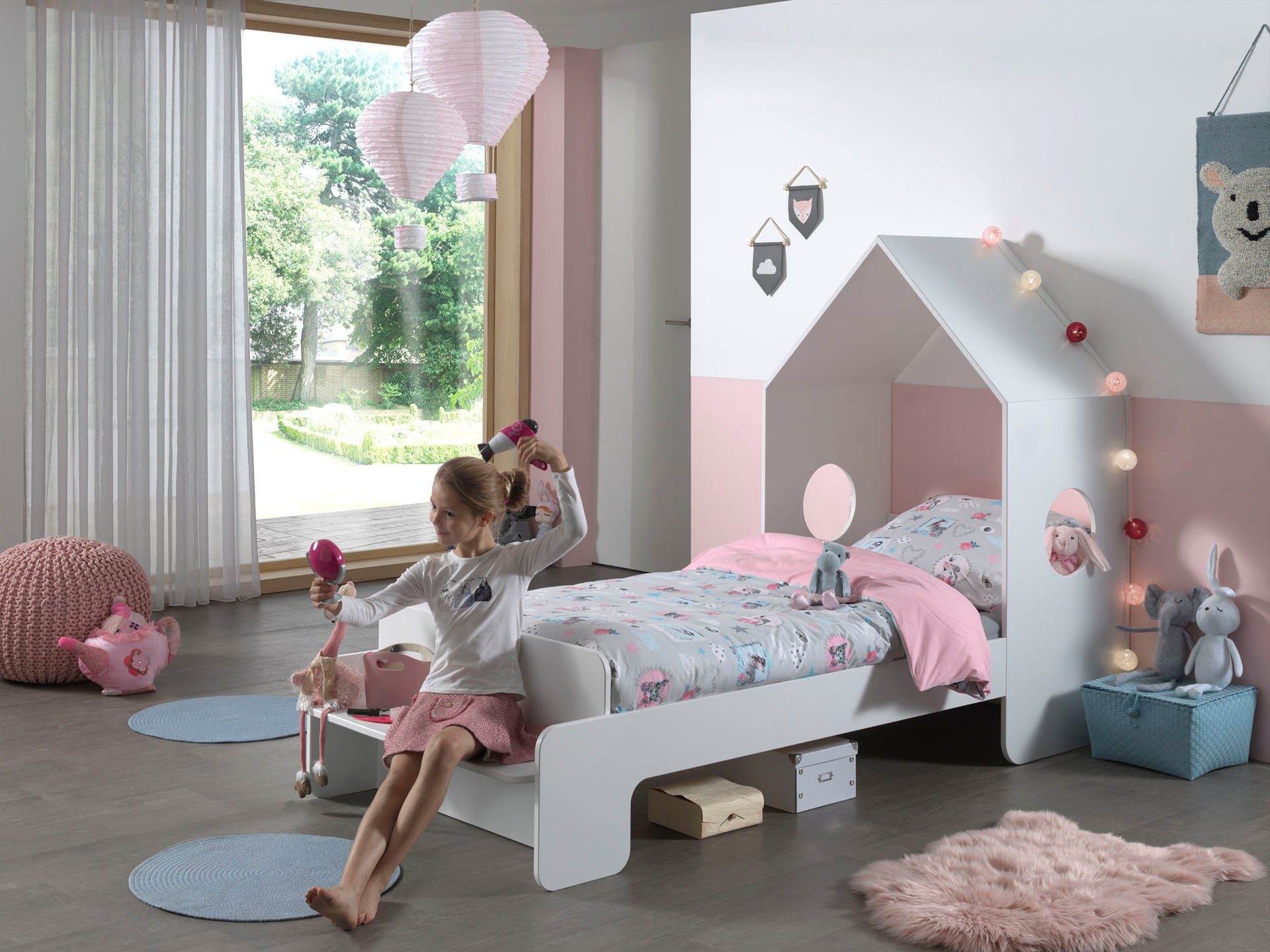 Vipack Kinderledikant Casami Huisbed