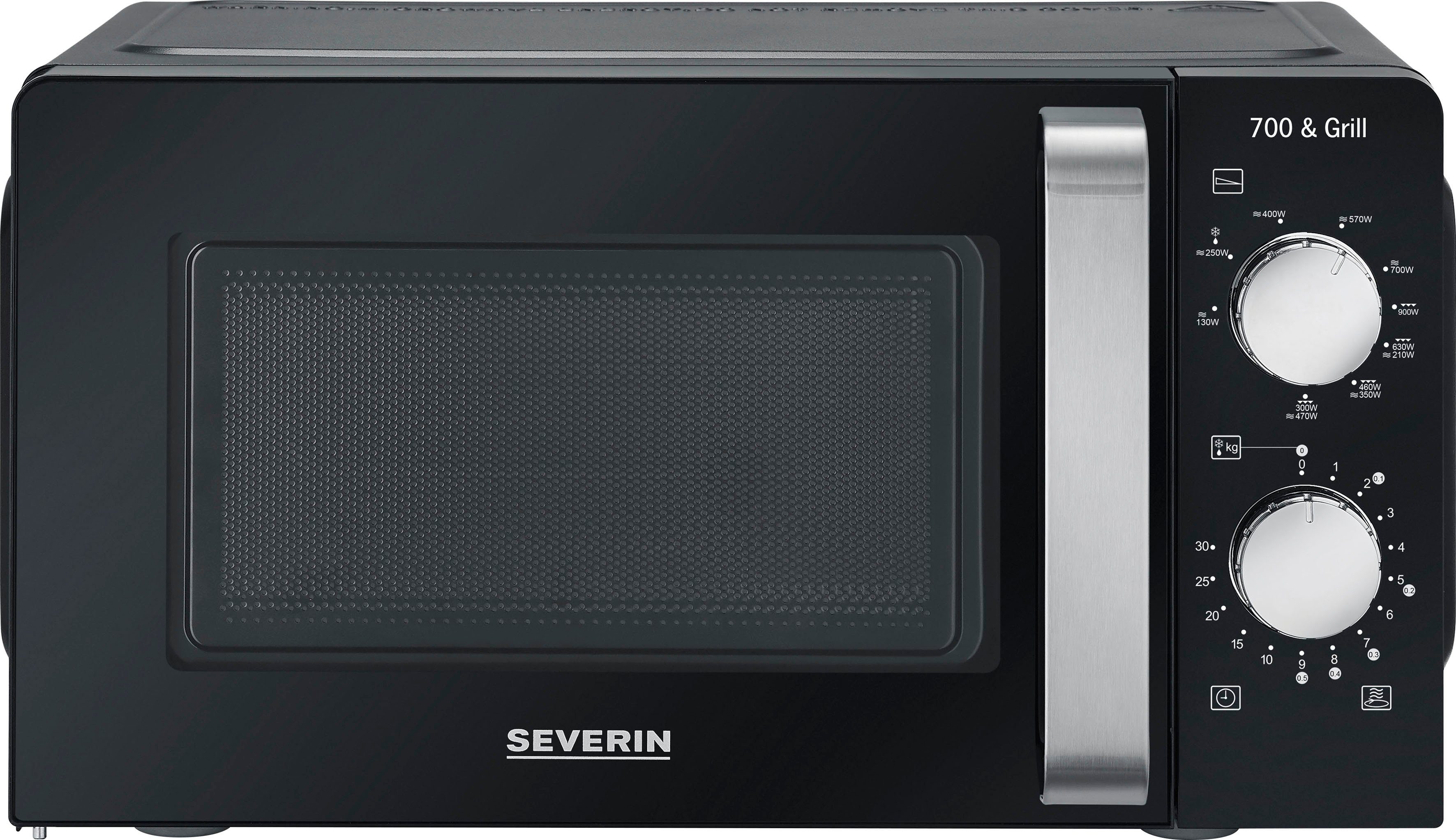 Severin Magnetron MG 7781, met grillfunctie 2-in-1 Compact en smal design, magnetron en grill zijn te combineren