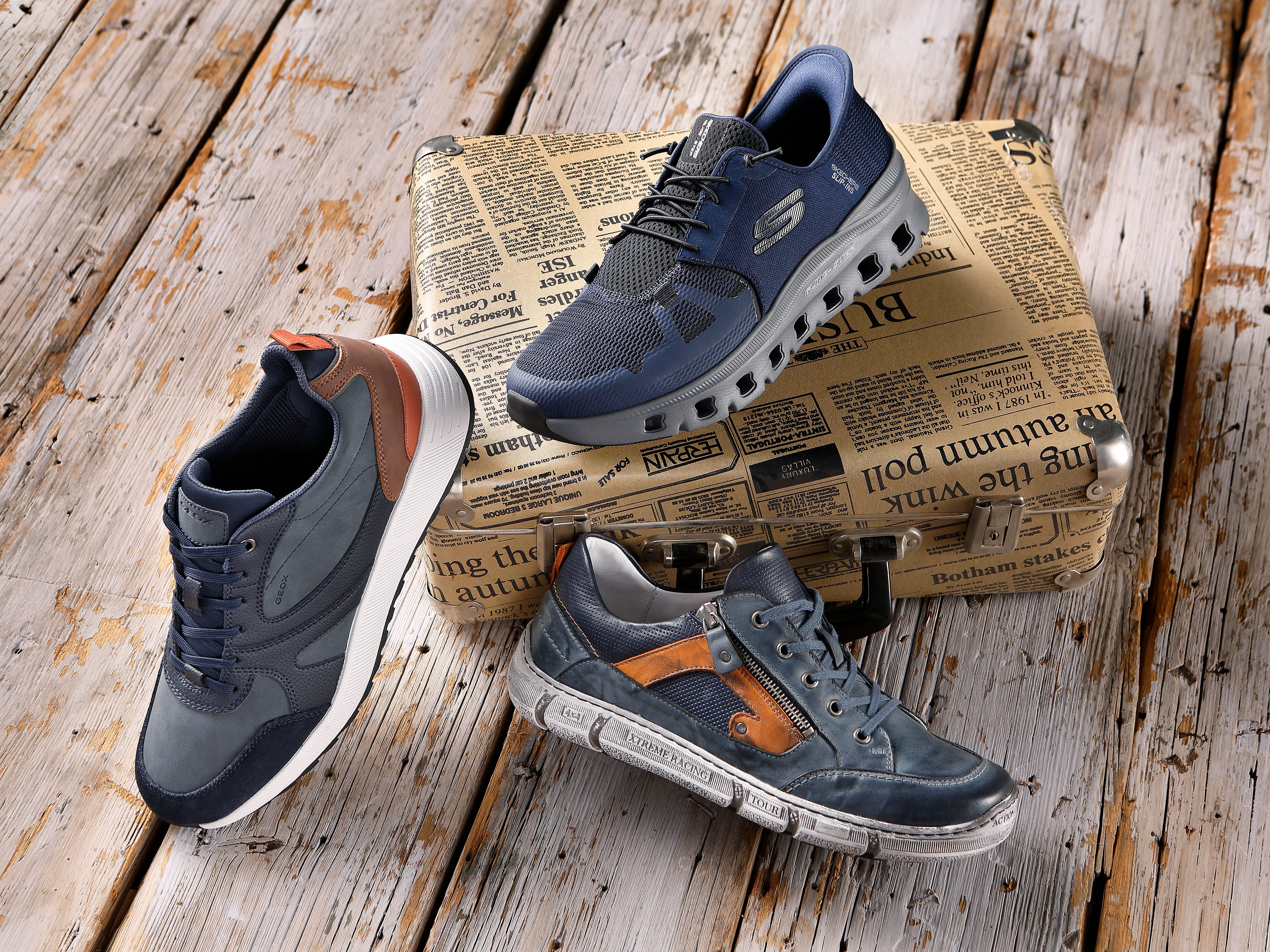 Geox Sneakers U MOLVENO A Vrijetijdsschoen, lage schoen, veterschoen met plateauzool